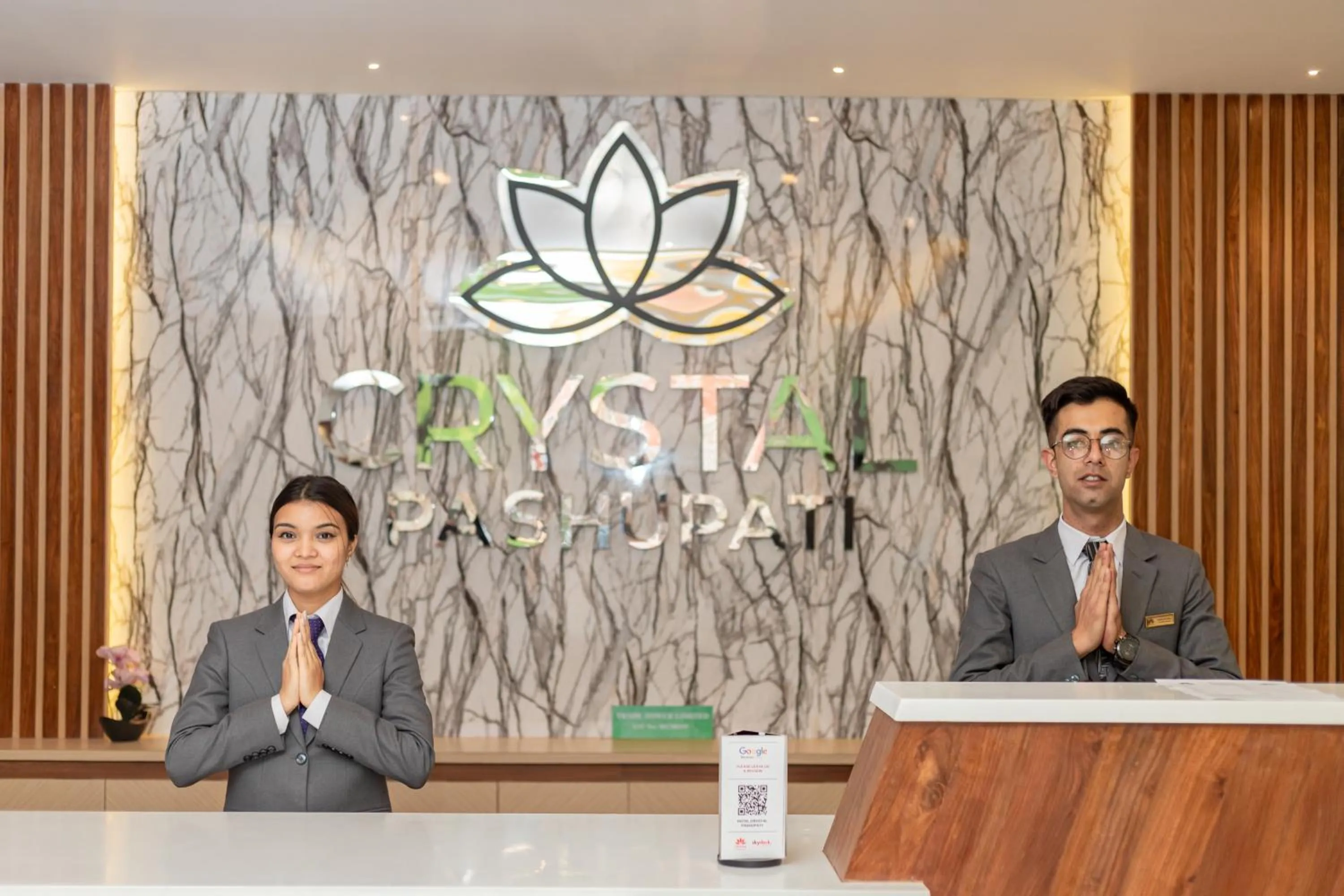Lobby or reception in Hotel Crystal Pashupati