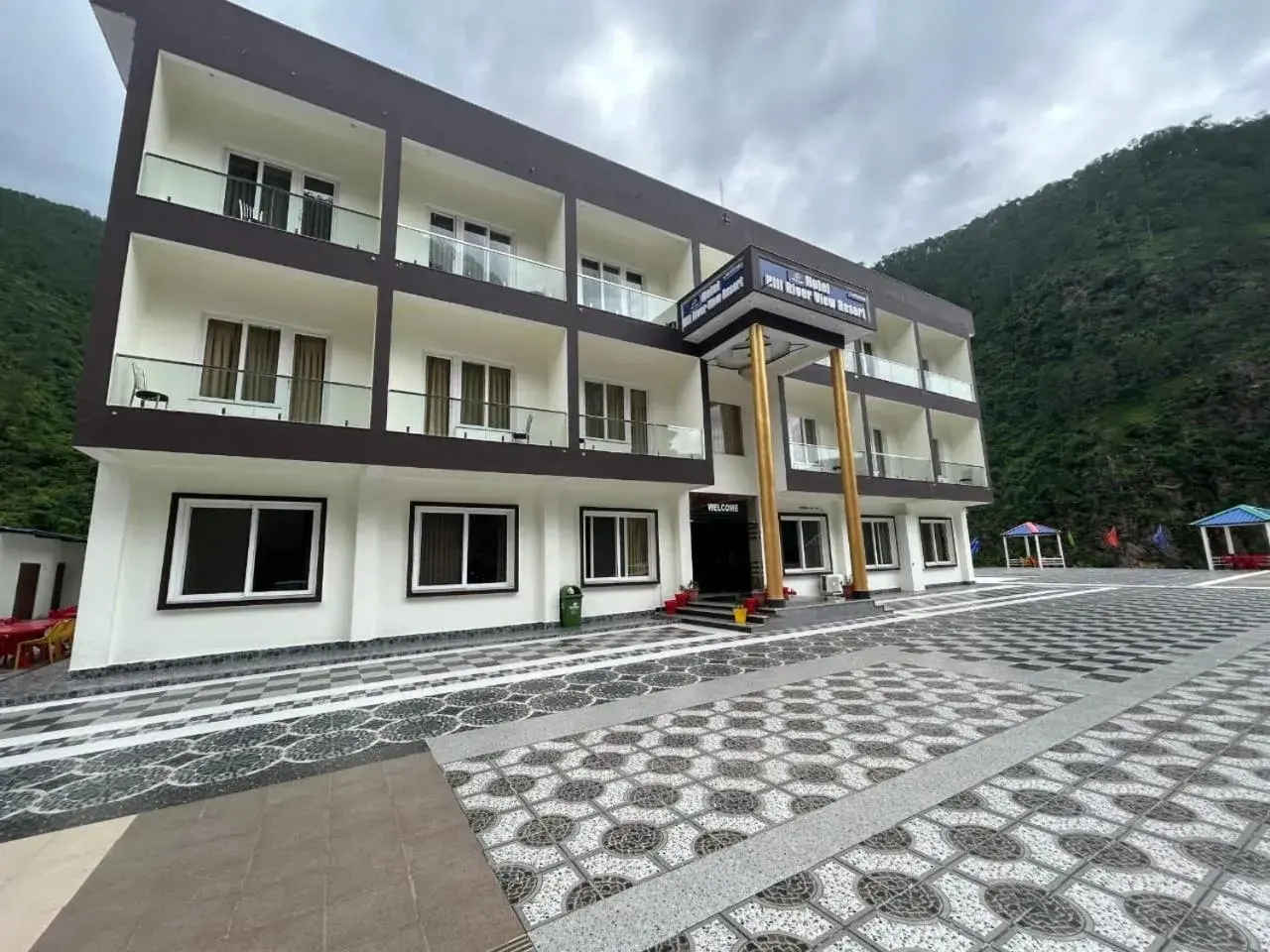 Facade/entrance in Hotel Hill River View Resort Facade/entrance in Hotel Hill River View Resort