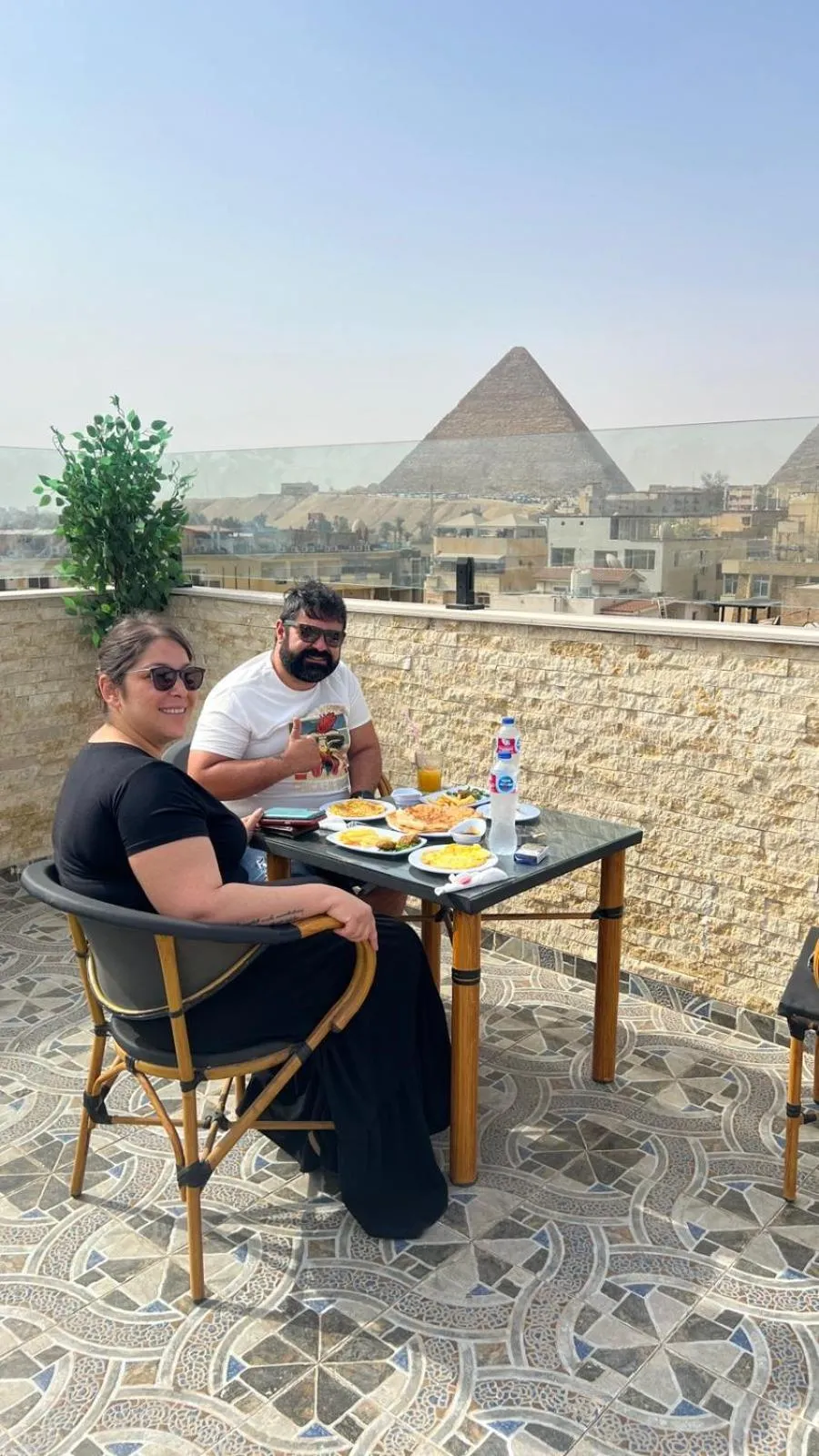 Day in Aziz Egypt Pyramids Hotel