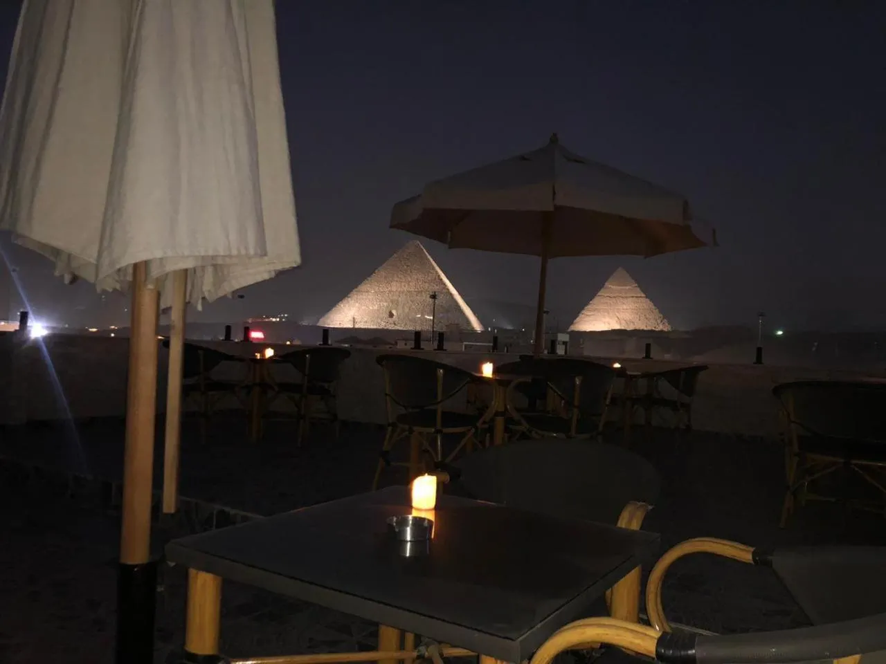 Restaurant/places to eat in Aziz Egypt Pyramids Hotel