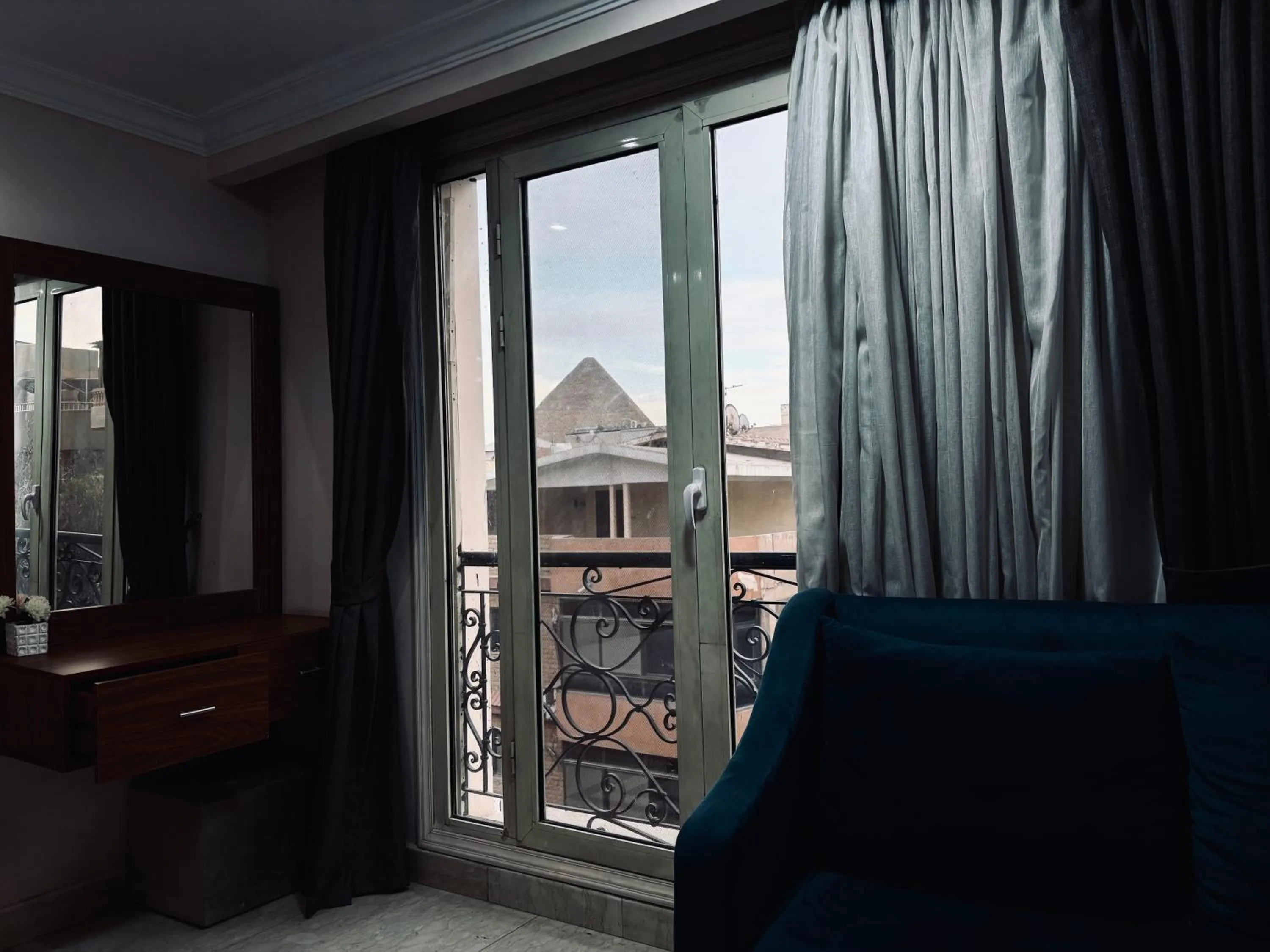 View (from property/room) in Aziz Egypt Pyramids Hotel