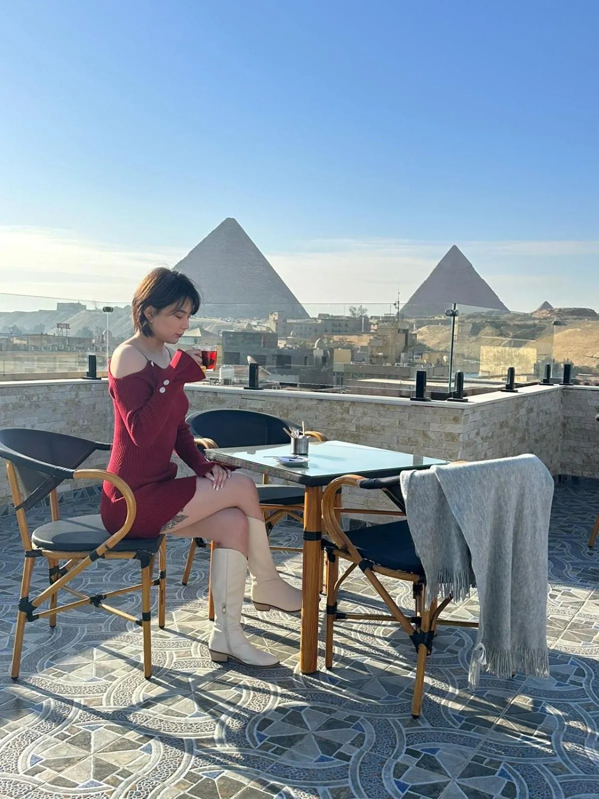 Property building in Aziz Egypt Pyramids Hotel