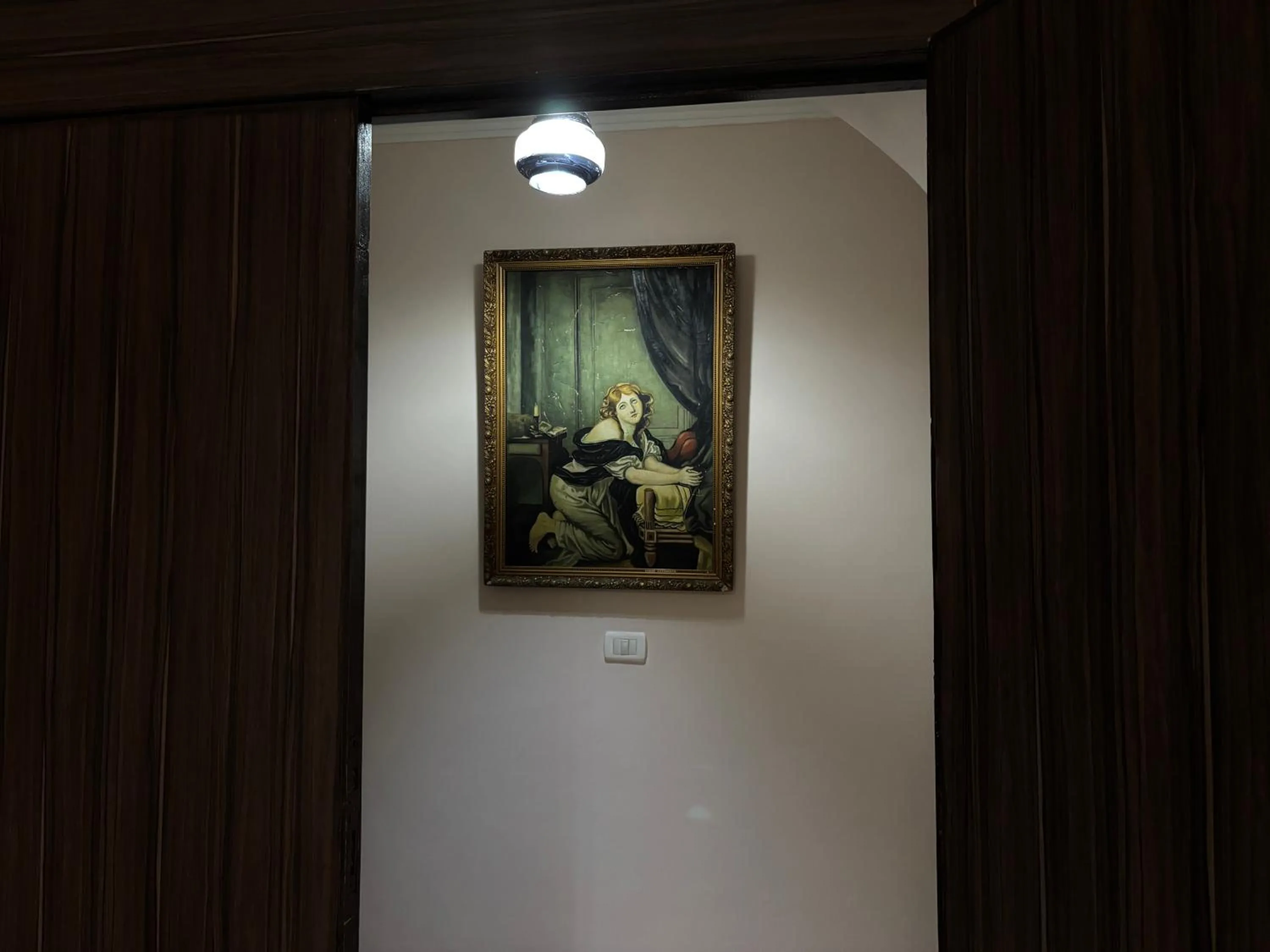 Decorative detail in Aziz Egypt Pyramids Hotel
