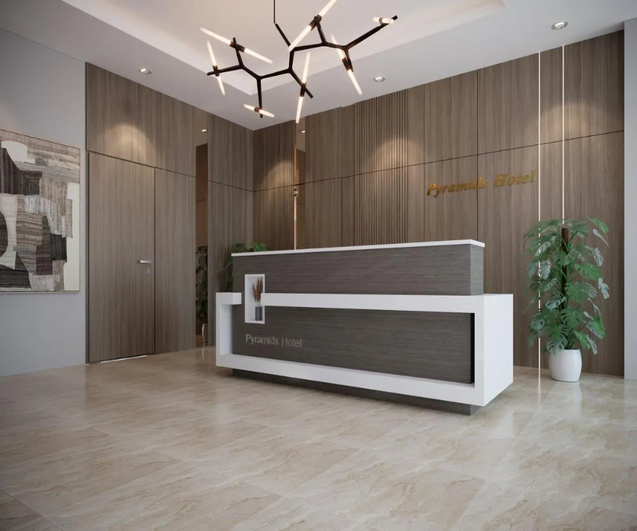 Property building in Aziz Egypt Pyramids Hotel