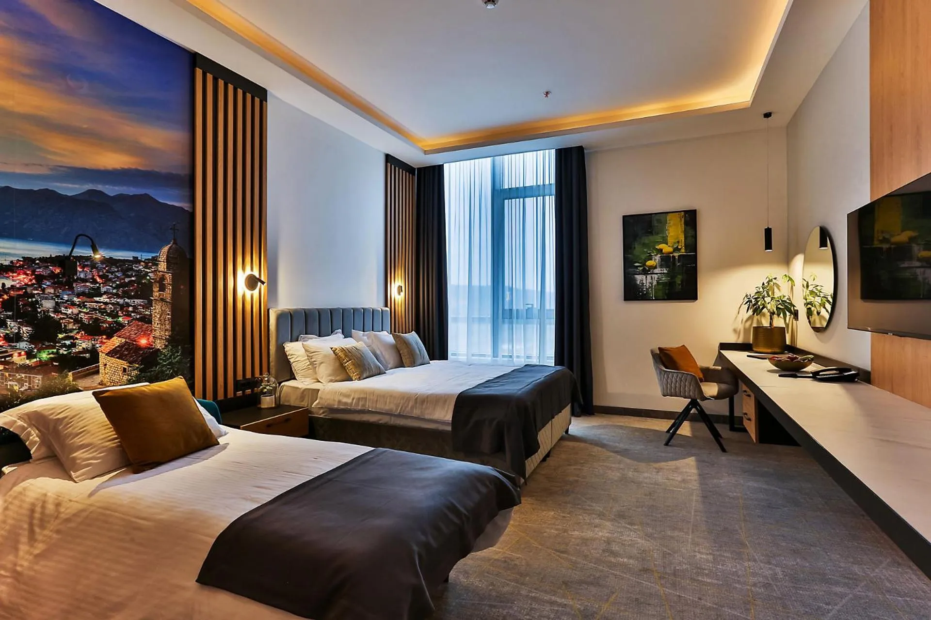 TV and multimedia, Bed in Hotel Boka