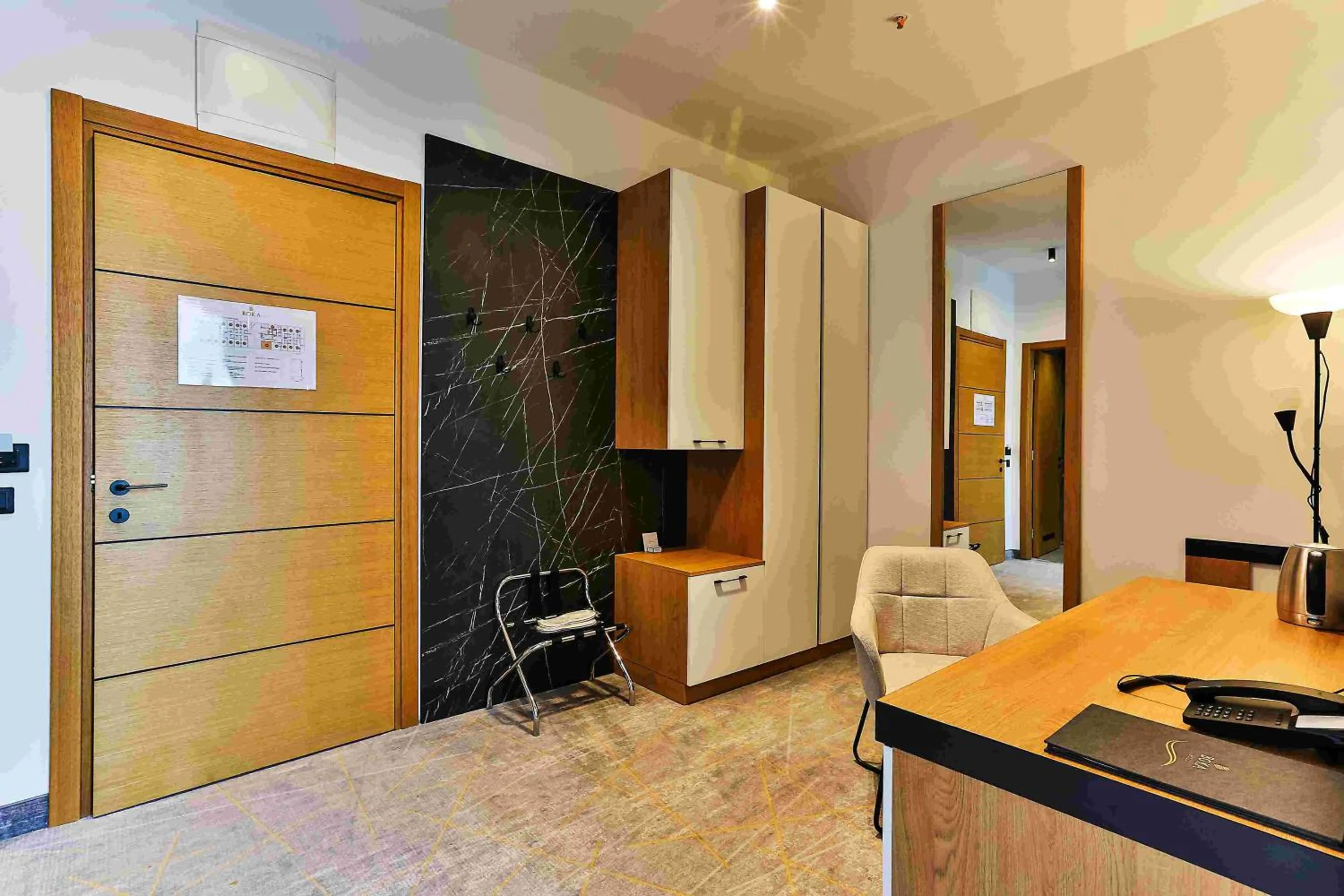 Living room in Hotel Boka