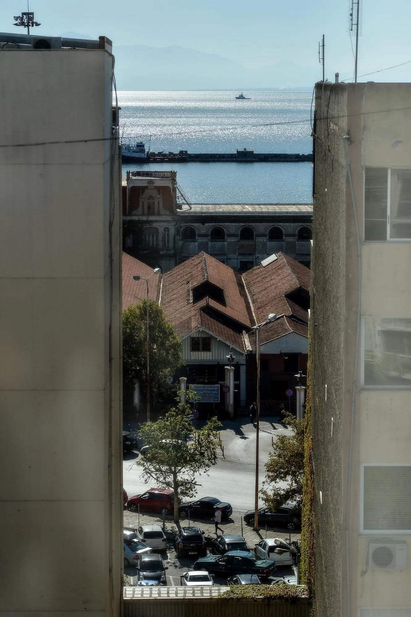 Inner courtyard view in Astoria Hotel Thessaloniki