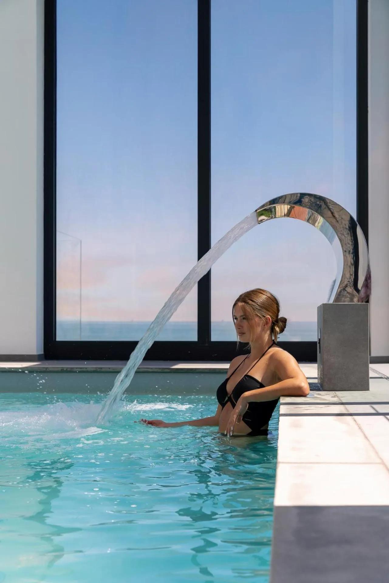 Pool view in Bolina Suite & Spa