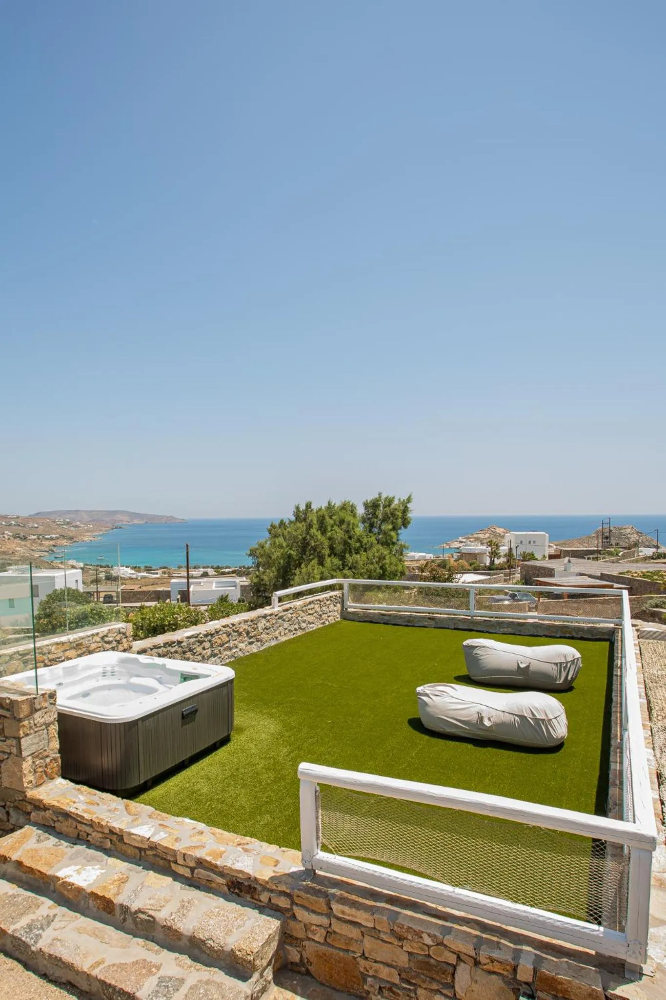 Natural landscape in Mykonian Kazarte