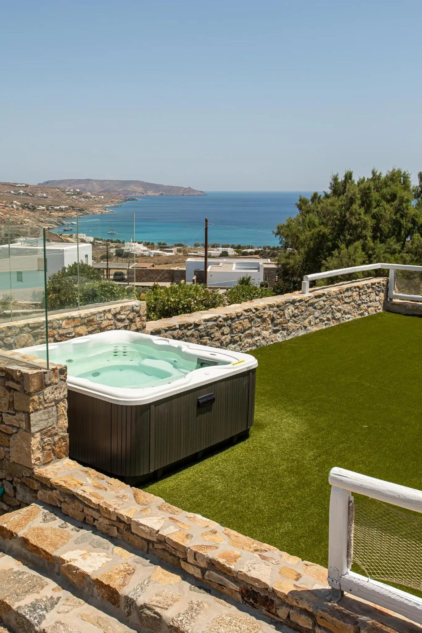 Natural landscape in Mykonian Kazarte