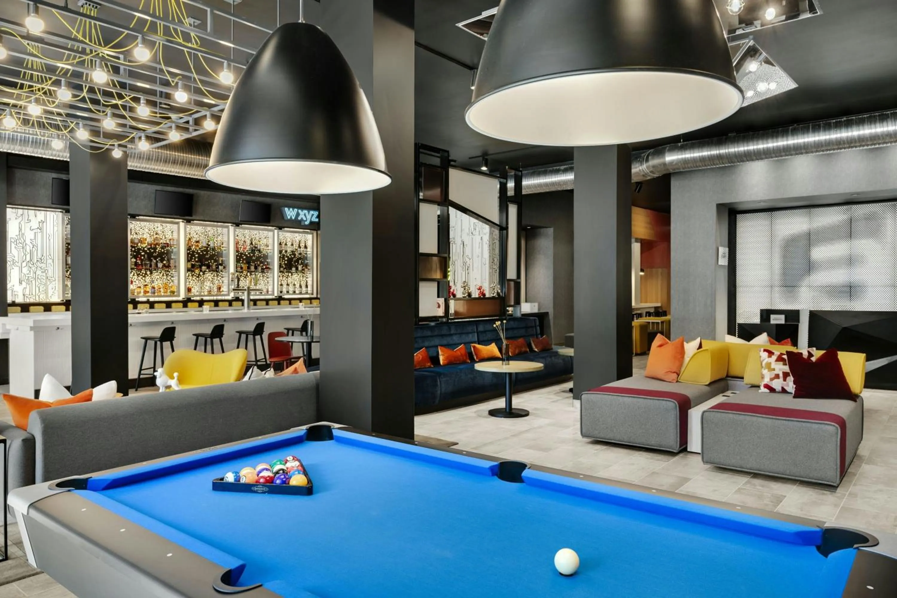 Lobby or reception in Aloft Indianapolis Downtown