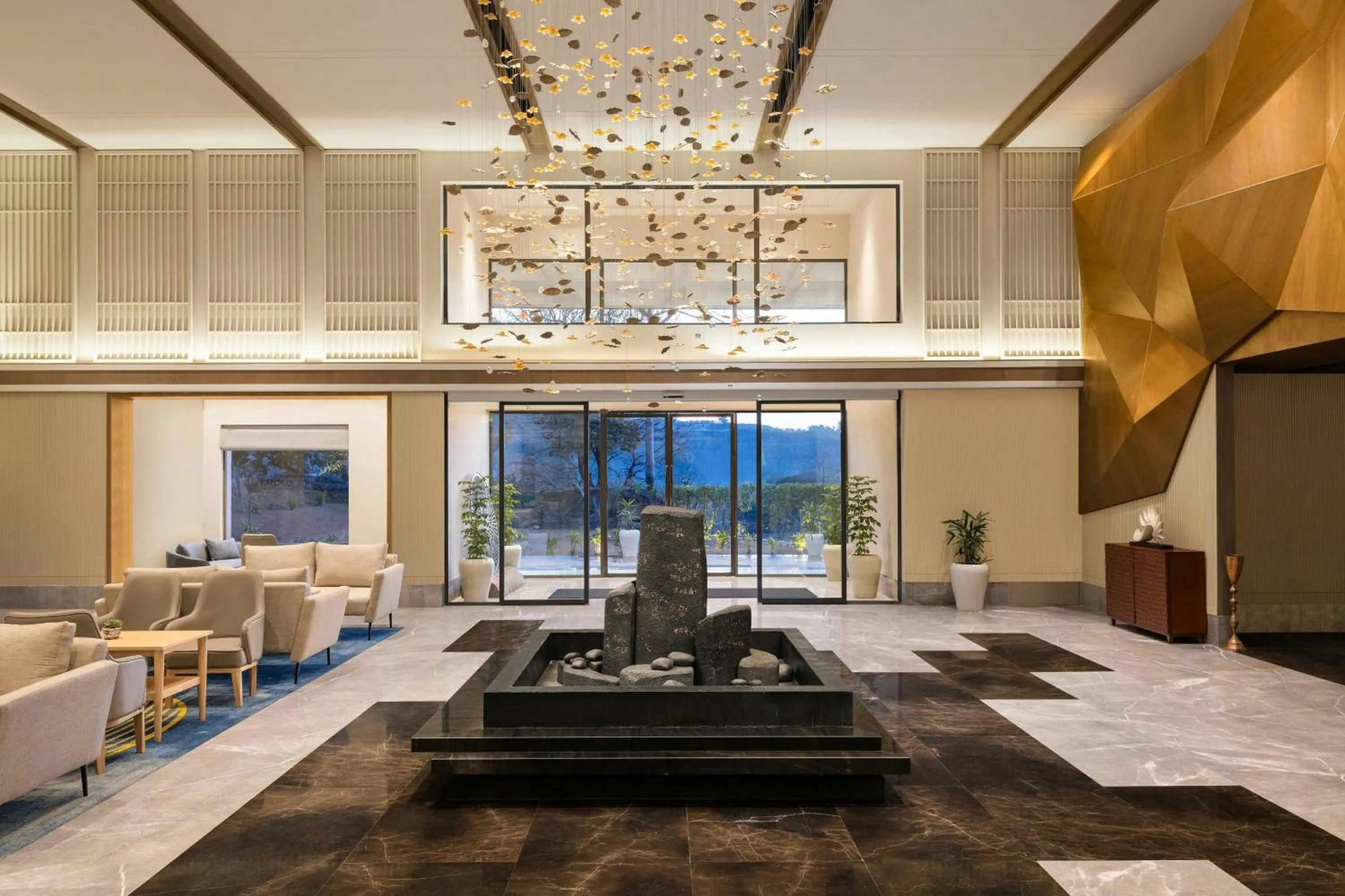 Lobby or reception in Katra Marriott Resort & Spa