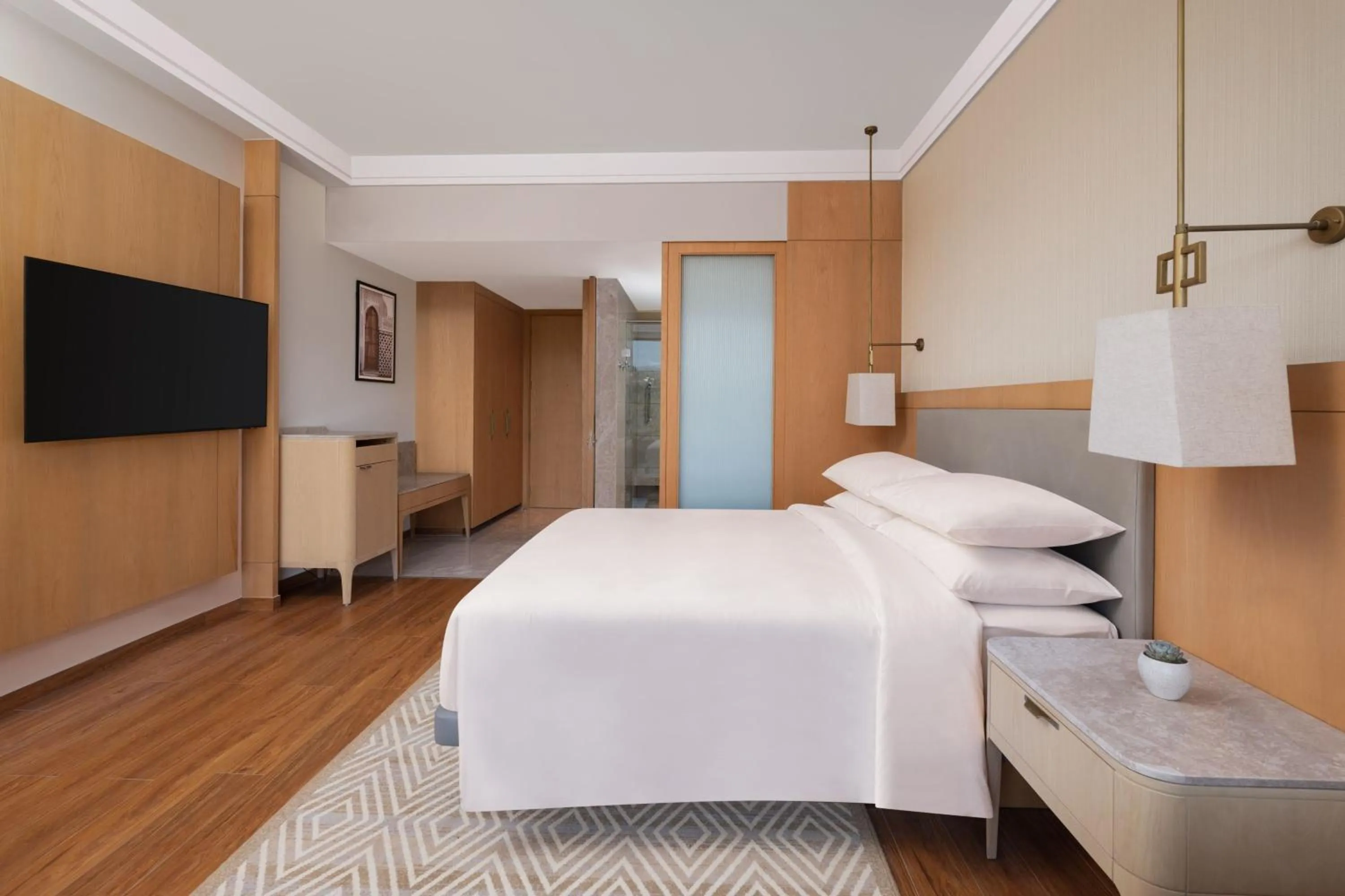 Photo of the whole room, Bed in Katra Marriott Resort & Spa