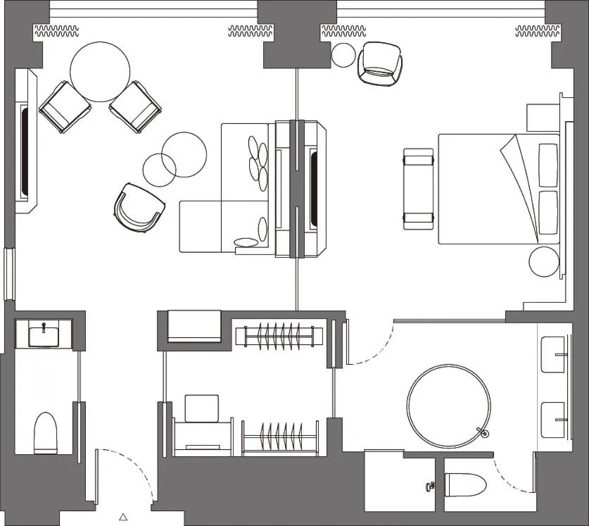 One-Bedroom Specialty Executive King Suite in THE OSAKA STATION HOTEL, Autograph Collection