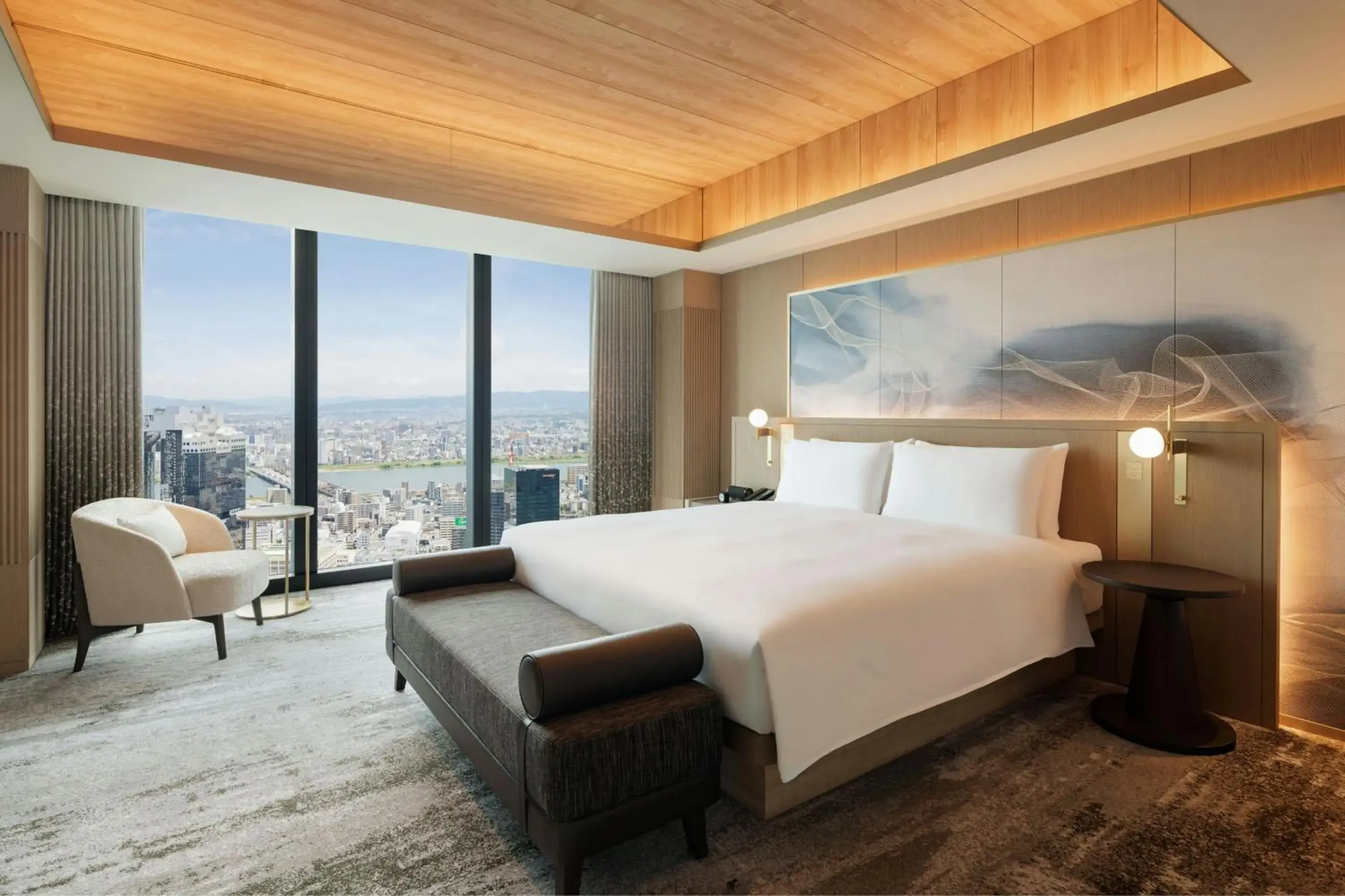 Bedroom, Bed in THE OSAKA STATION HOTEL, Autograph Collection Bedroom, Bed in THE OSAKA STATION HOTEL, Autograph Collection