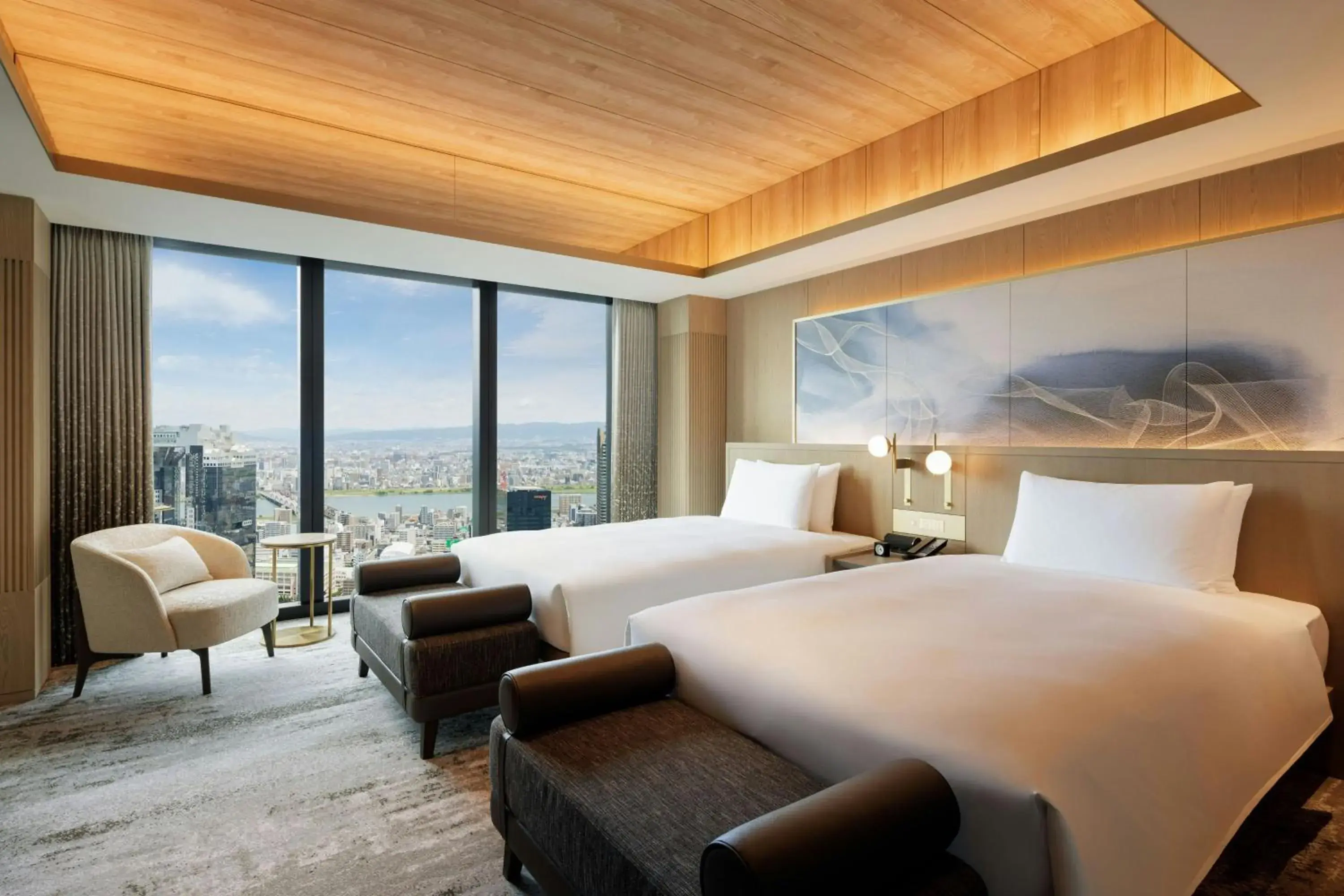 Bedroom, Bed in THE OSAKA STATION HOTEL, Autograph Collection Bedroom, Bed in THE OSAKA STATION HOTEL, Autograph Collection