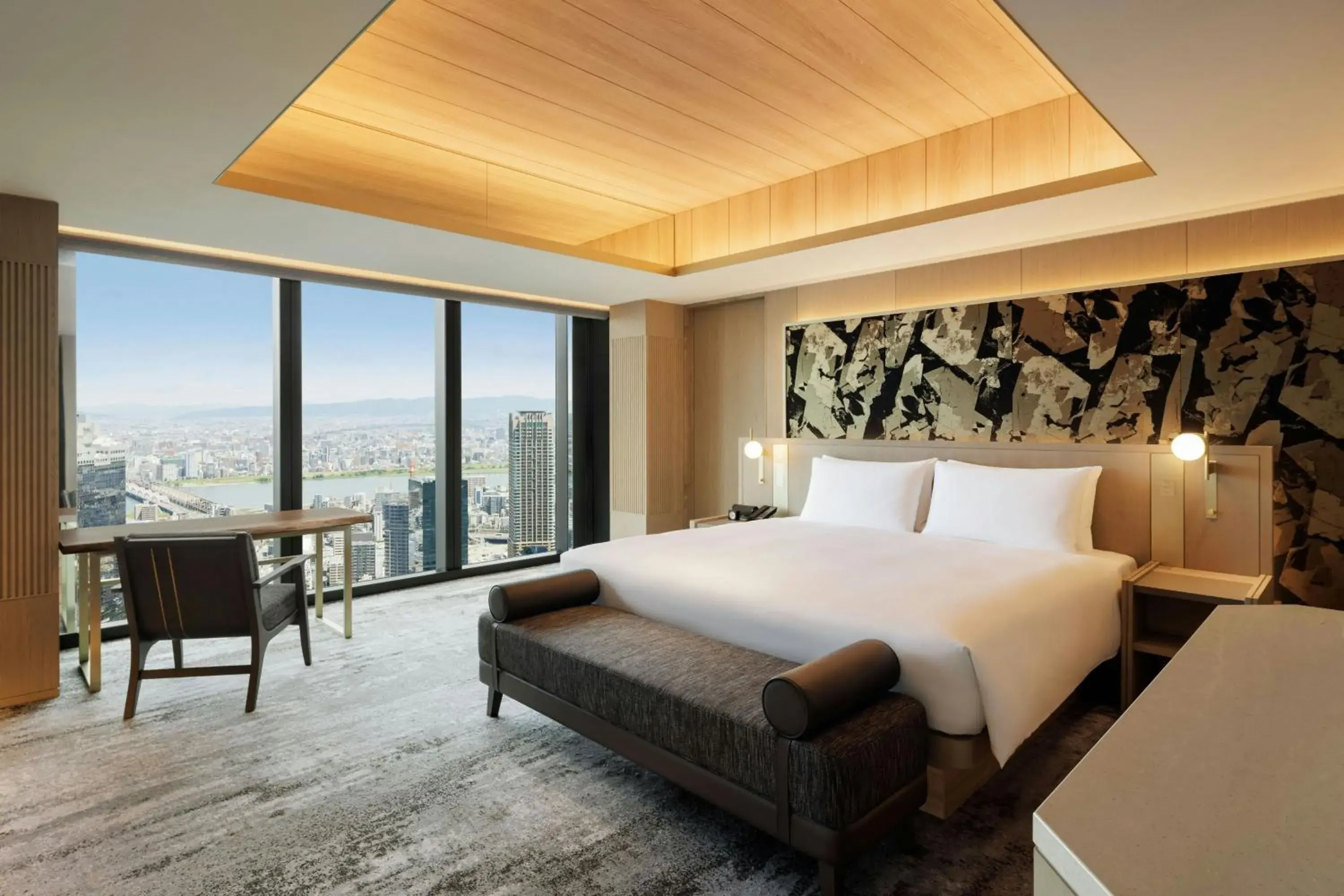 Bedroom, Bed in THE OSAKA STATION HOTEL, Autograph Collection Bedroom, Bed in THE OSAKA STATION HOTEL, Autograph Collection