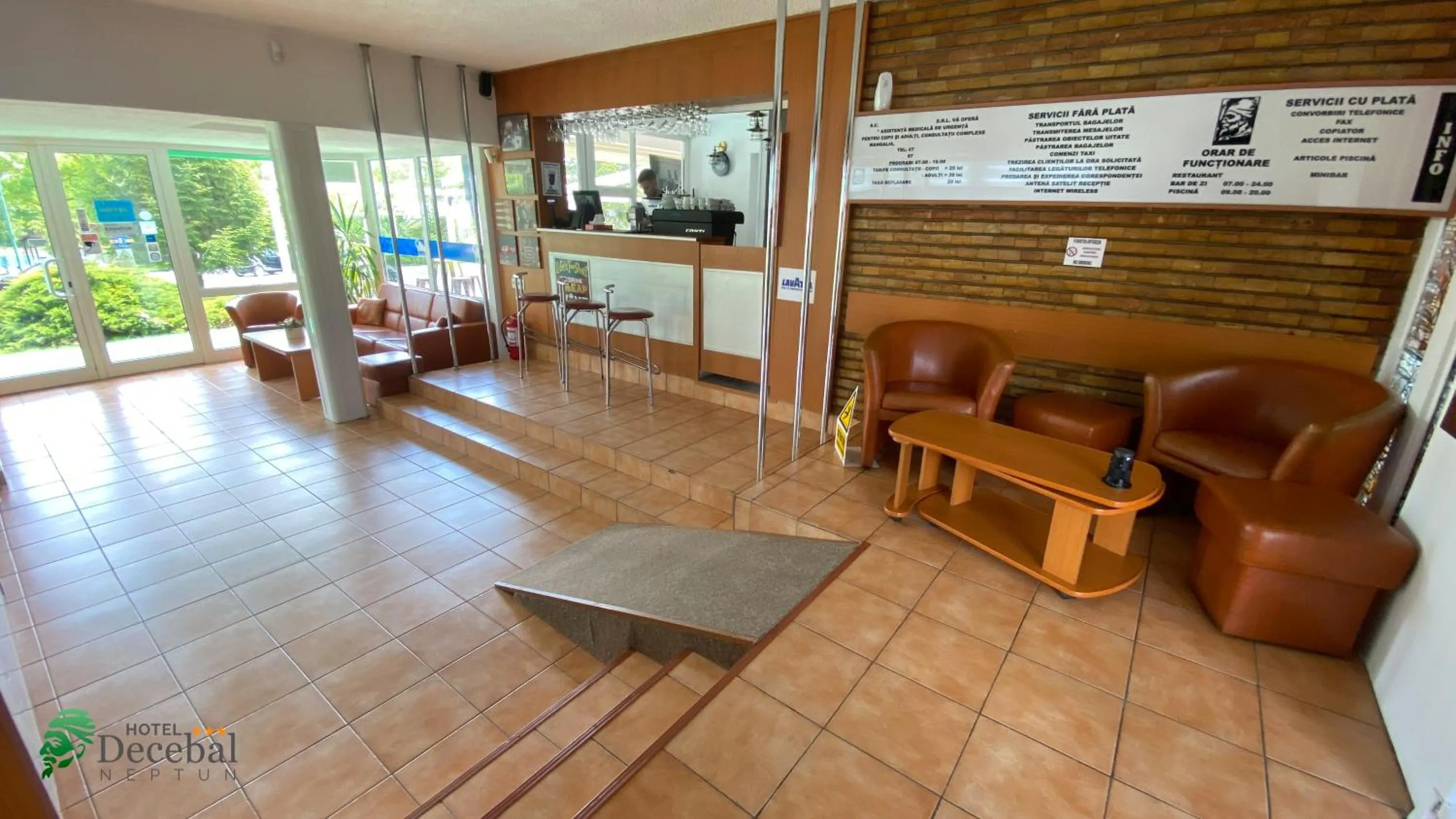 Seating area in Hotel Decebal Estival Neptun