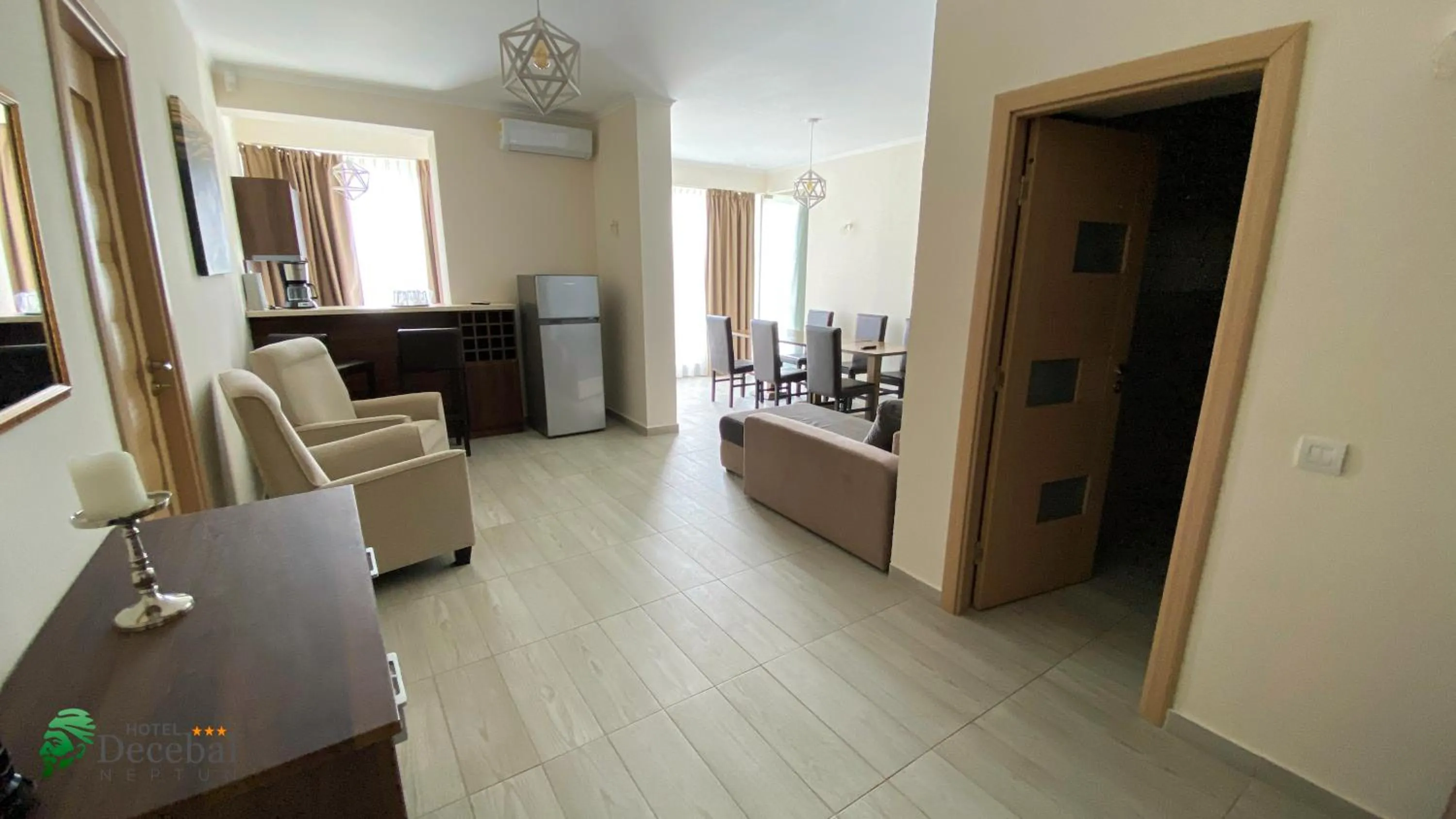 Kitchen or kitchenette in Hotel Decebal Estival Neptun