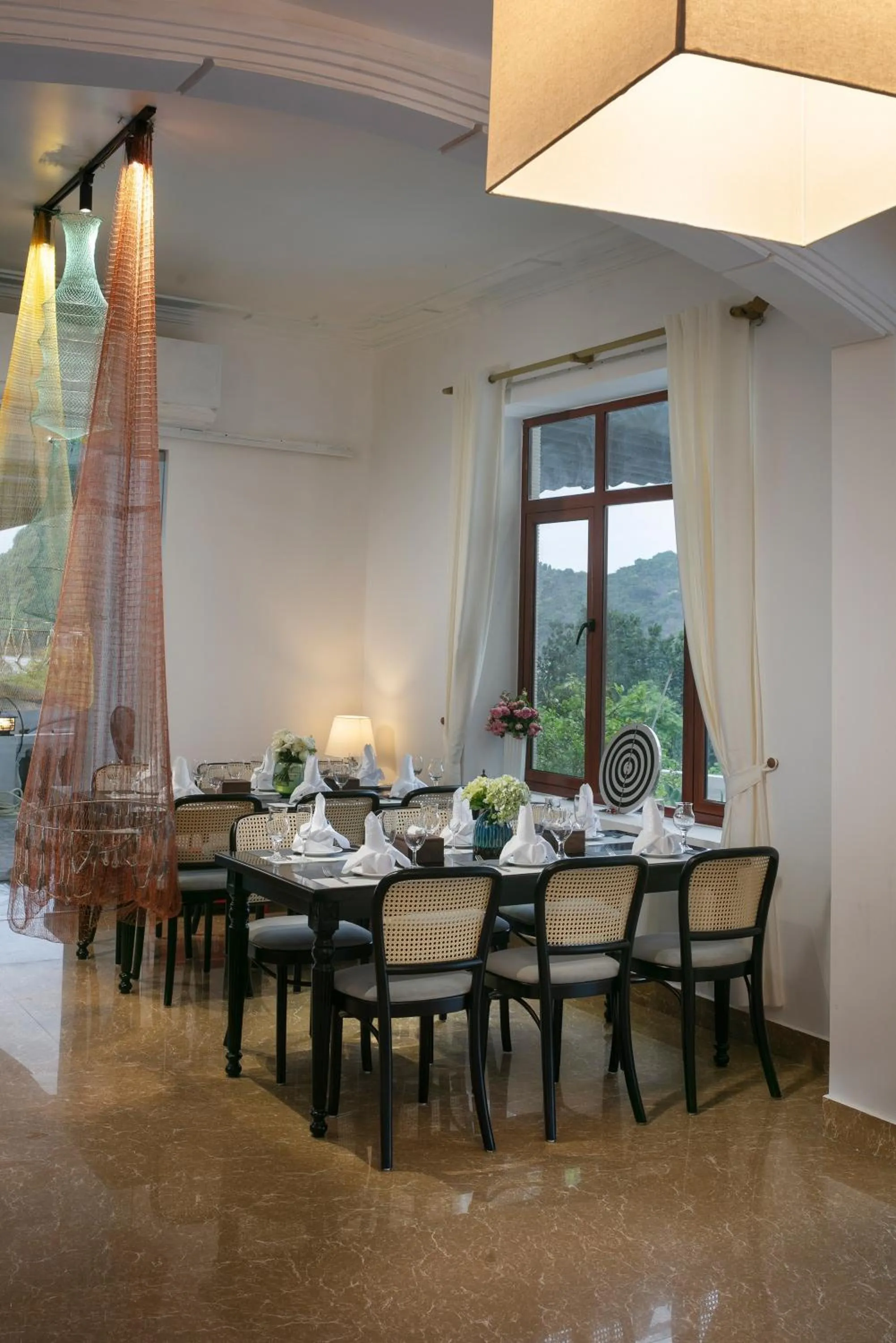 Living room in Maison Cat Ba Bay View Villa