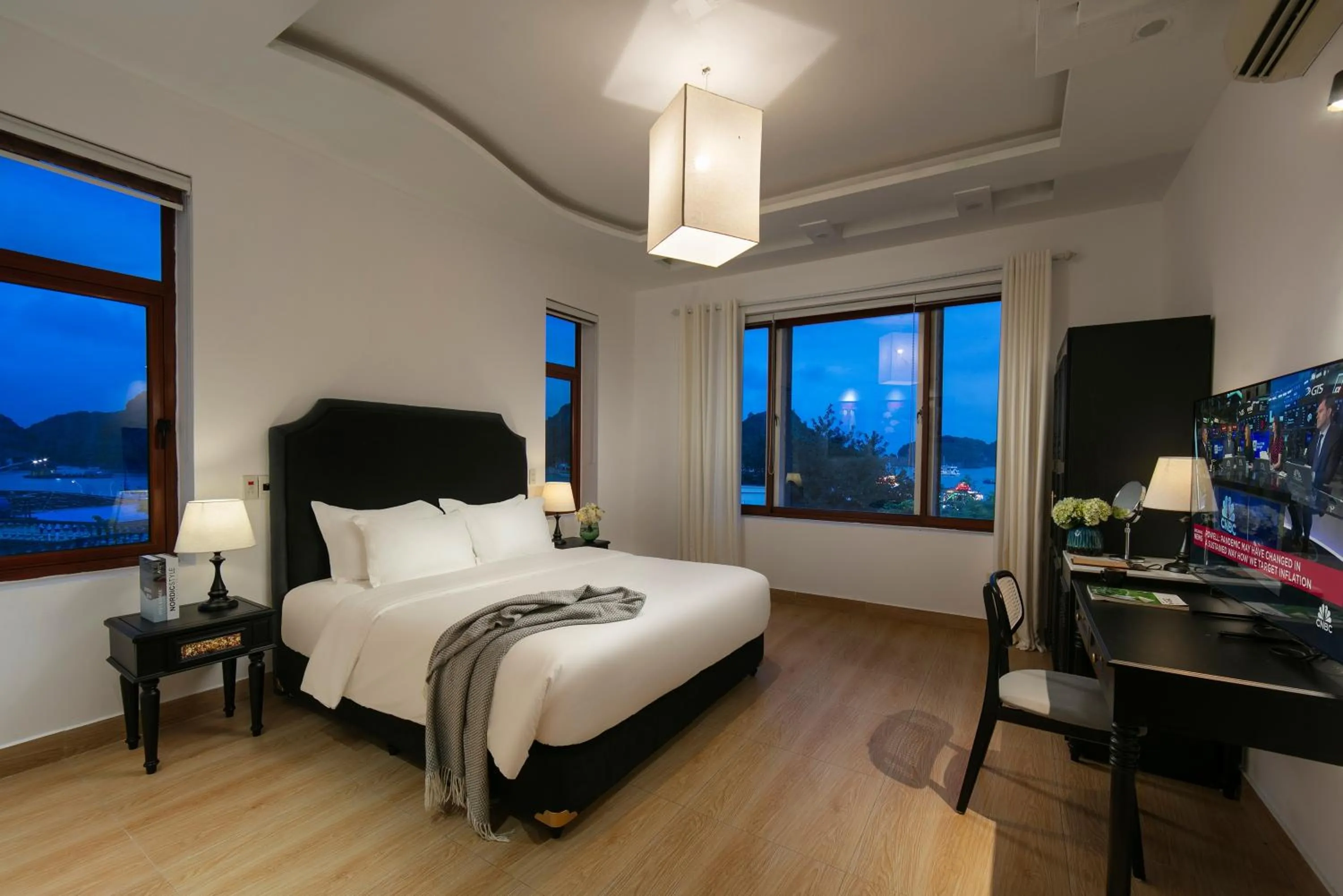 Bedroom in Maison Cat Ba Bay View Villa