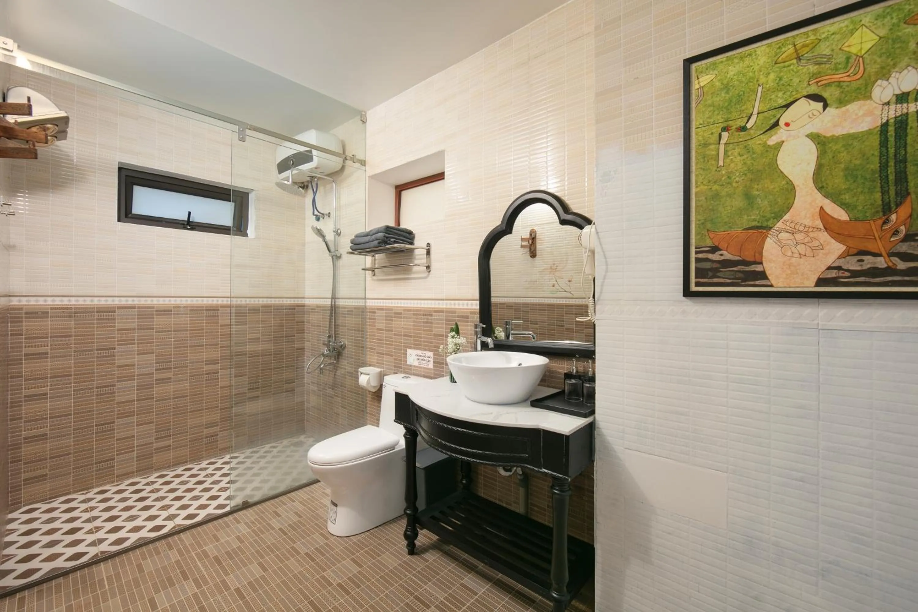 Bathroom in Maison Cat Ba Bay View Villa