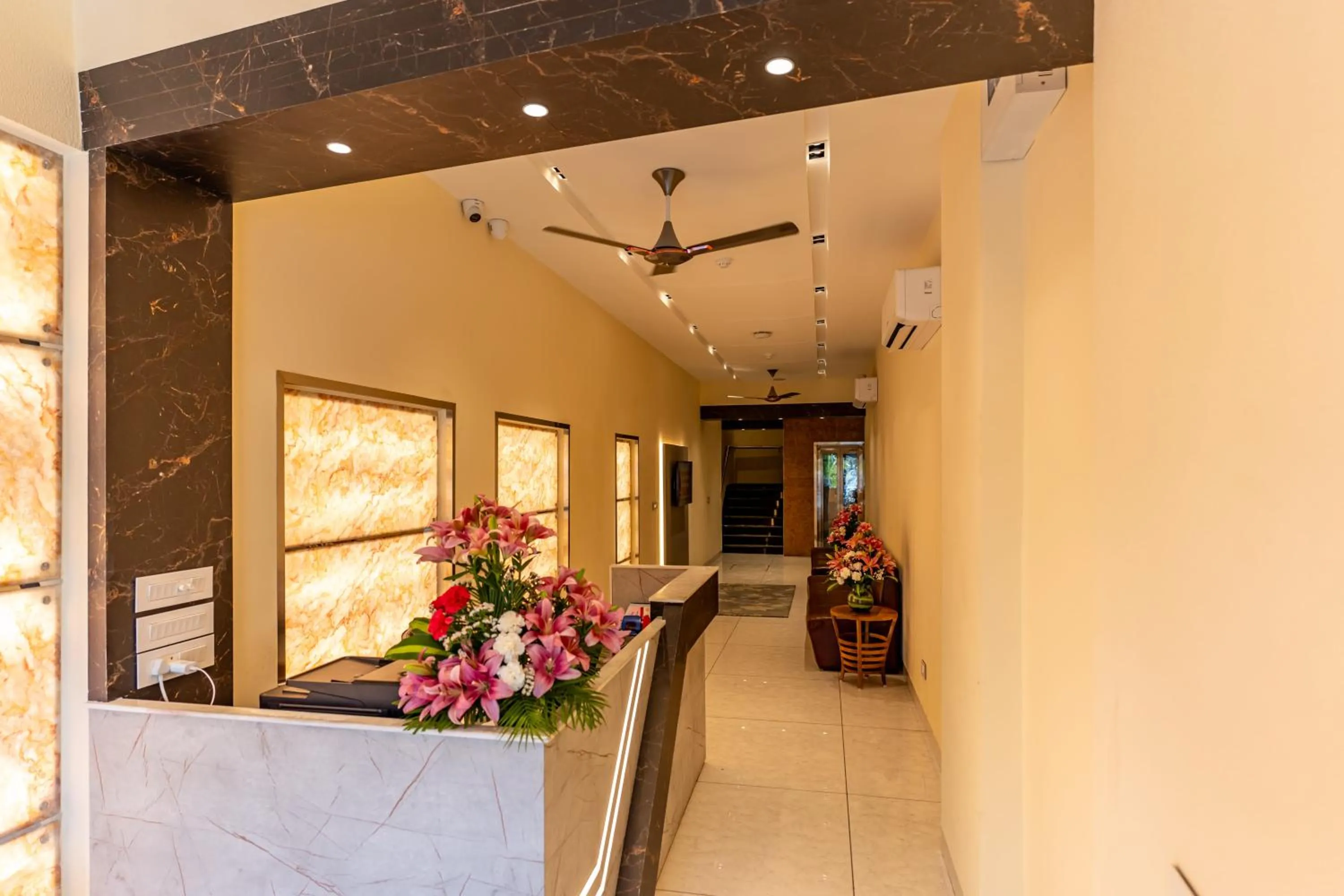 Lobby or reception in Blessings Inn