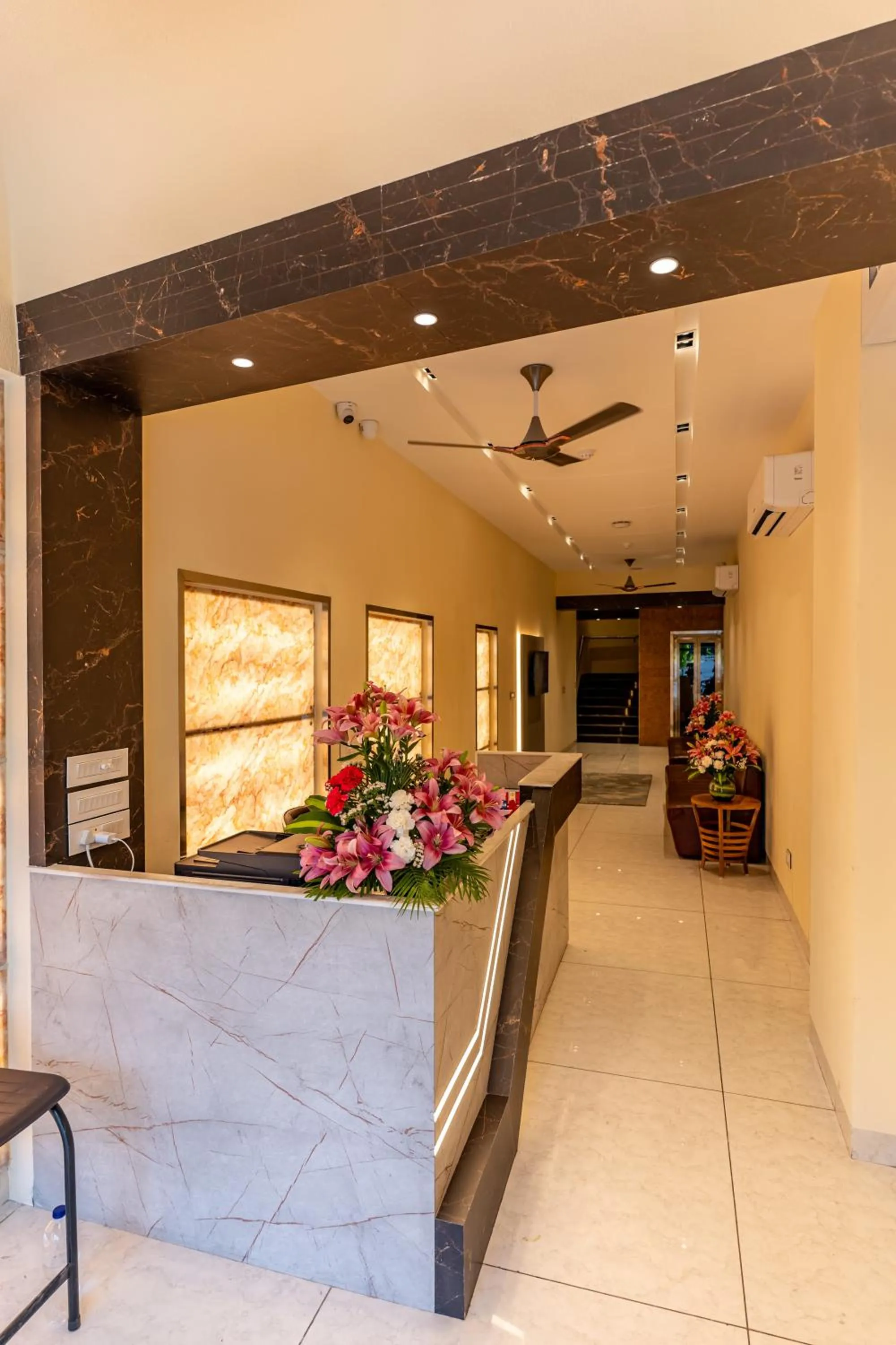 Lobby or reception in Blessings Inn