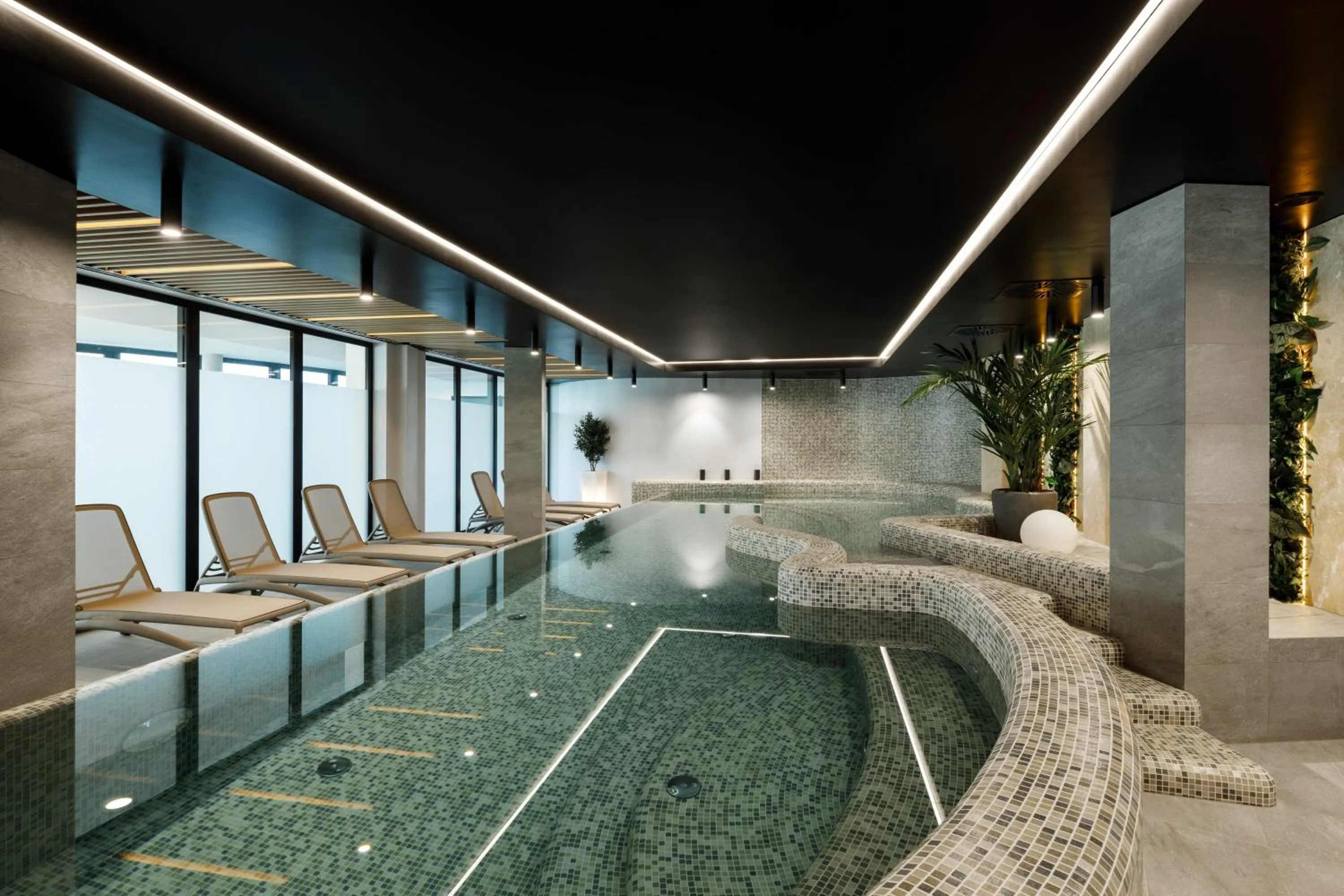 Swimming pool in Baltic Waves Resort by PI Apartments - Official Operator