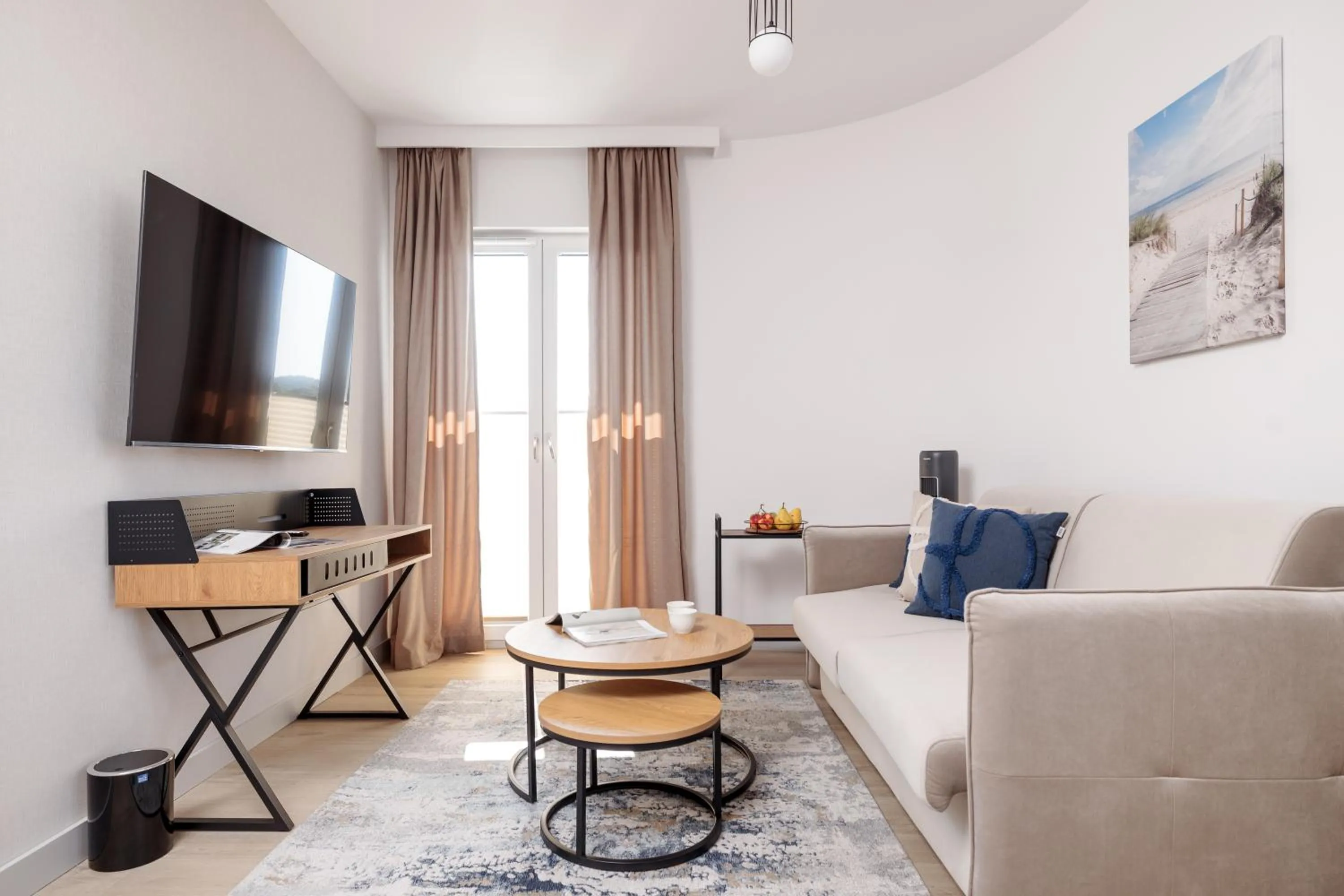 Seating area in Baltic Waves Resort by PI Apartments - Official Operator