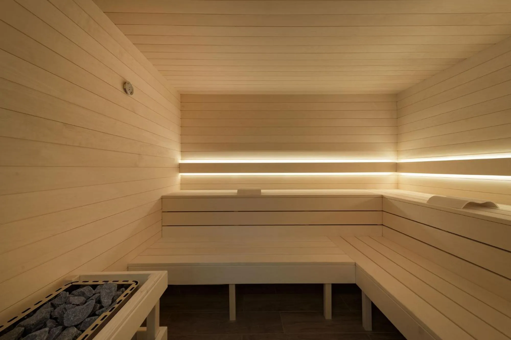 Sauna in Baltic Waves Resort by PI Apartments - Official Operator