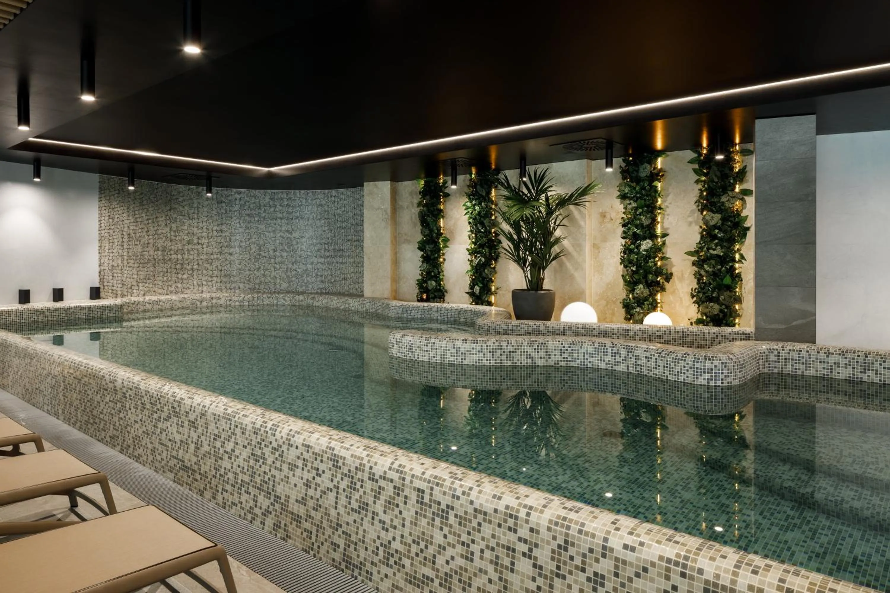 Swimming pool in Baltic Waves Resort by PI Apartments - Official Operator