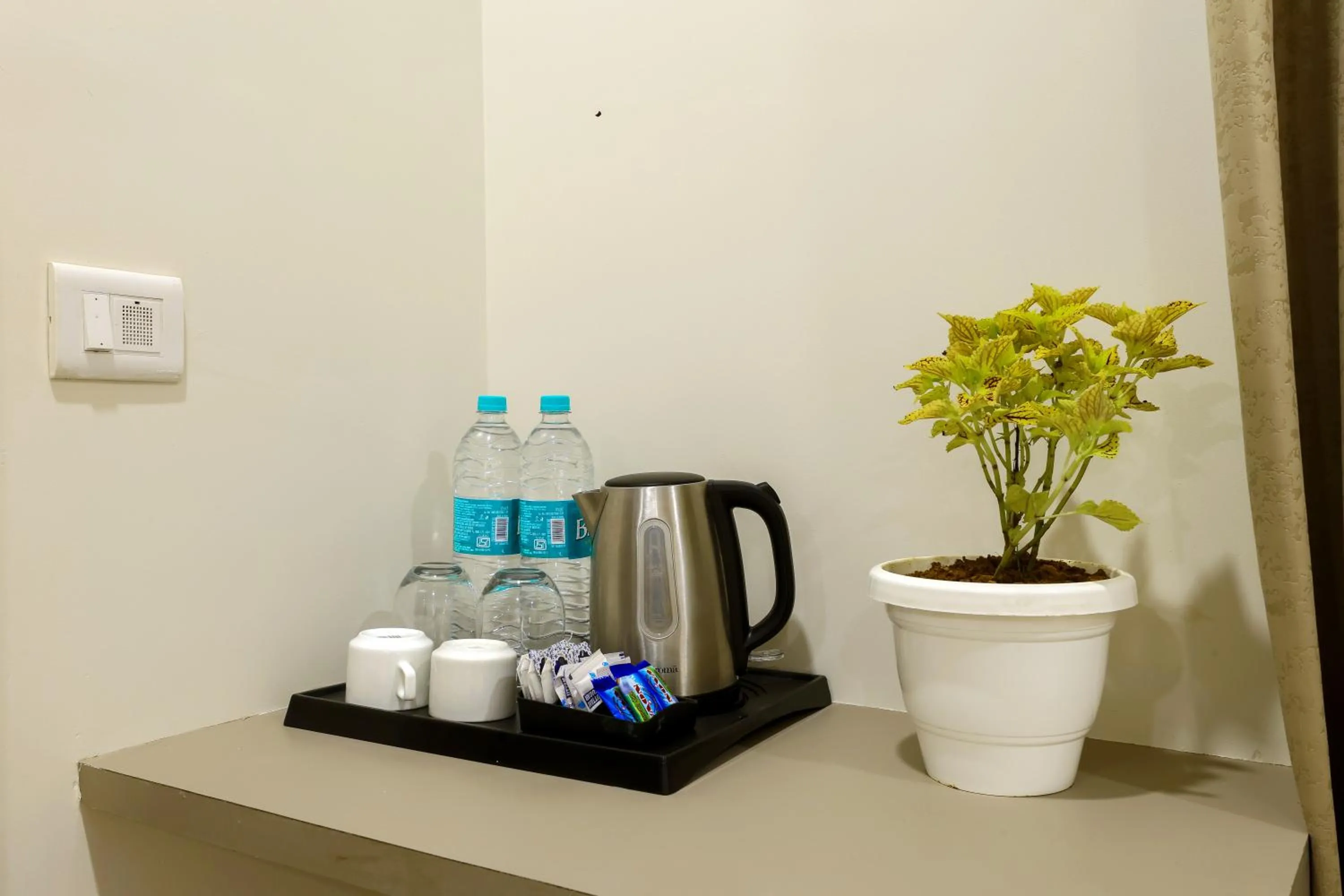 Coffee/tea facilities in OPO Hotel Dior,Delhi Airport