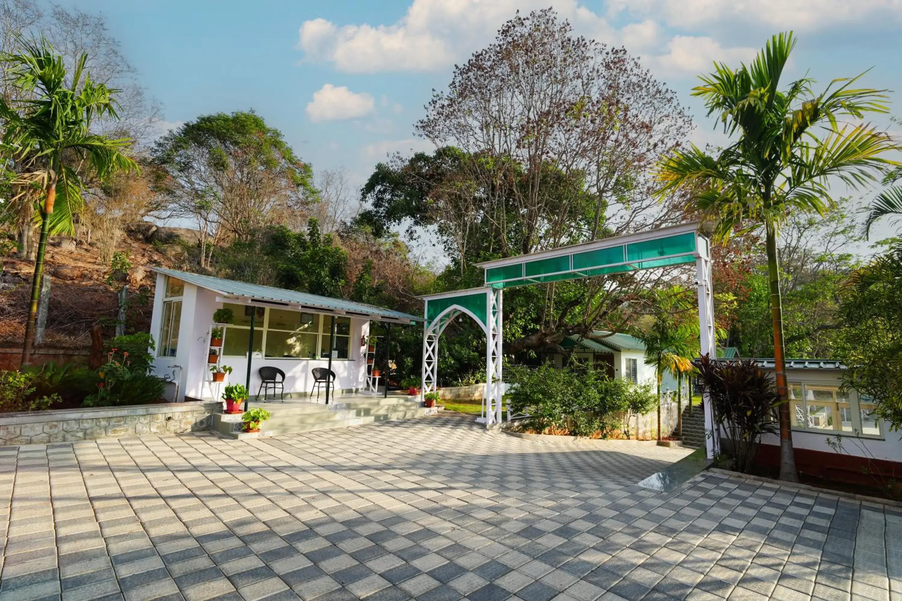 Property building in MGM Whispering Wind's Yelagiri Property building in MGM Whispering Wind's Yelagiri