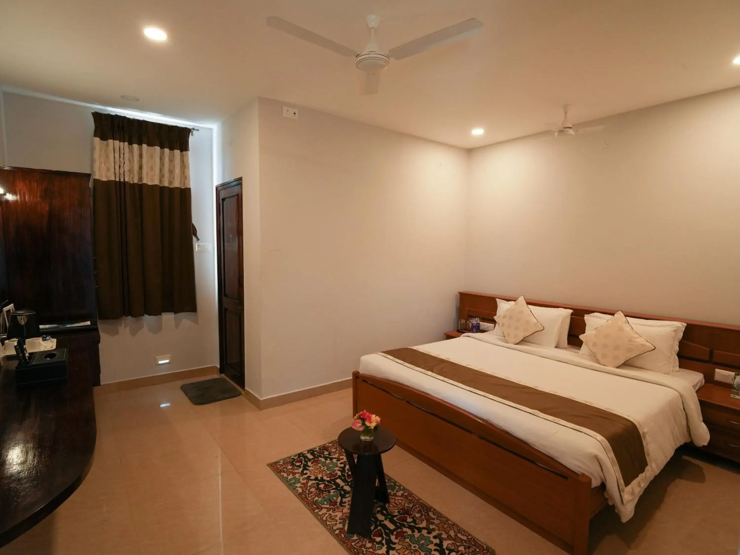 Bed in MGM Whispering Wind's Yelagiri Bed in MGM Whispering Wind's Yelagiri
