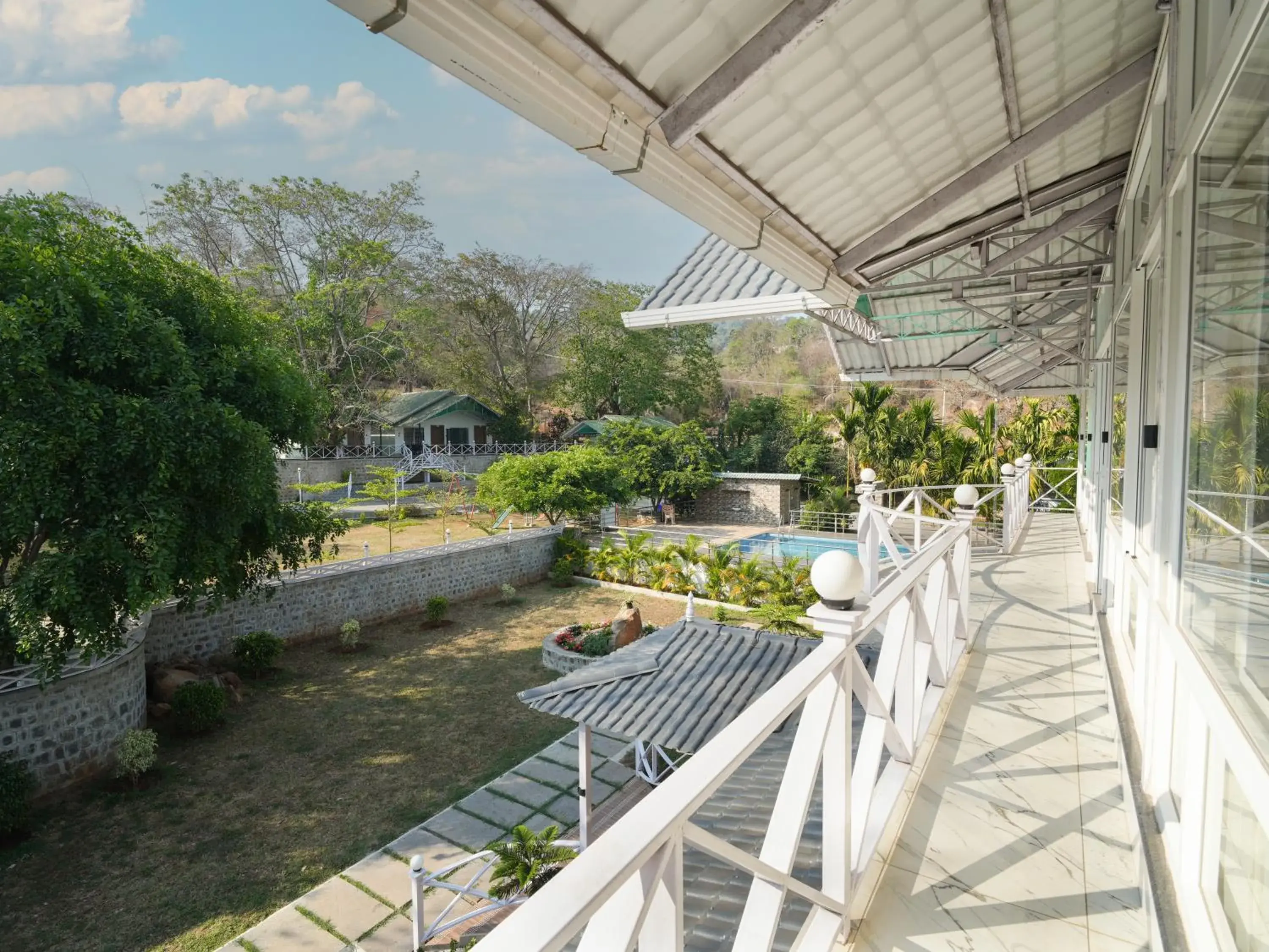 Property building in MGM Whispering Wind's Yelagiri Property building in MGM Whispering Wind's Yelagiri