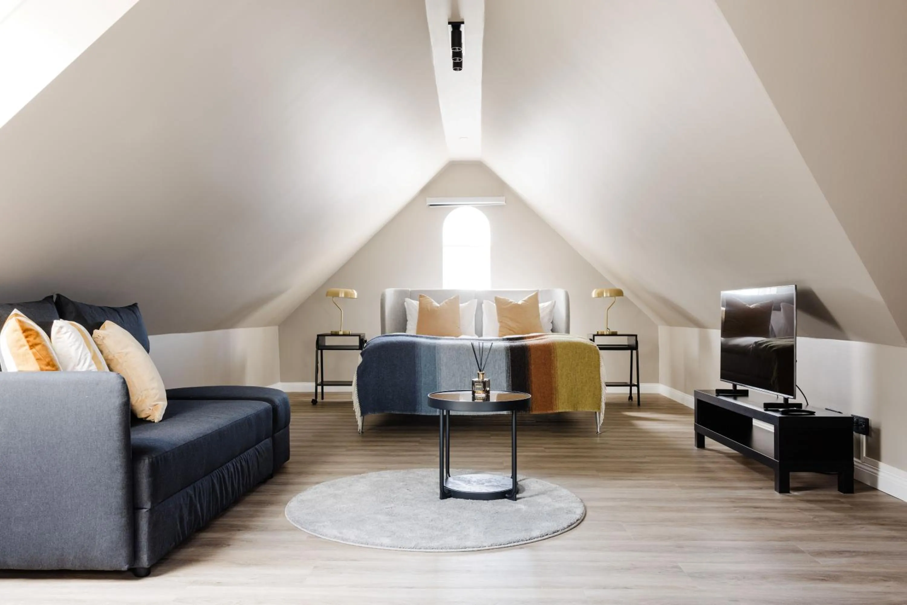 Bed in ODDSSON Downtown Hotel