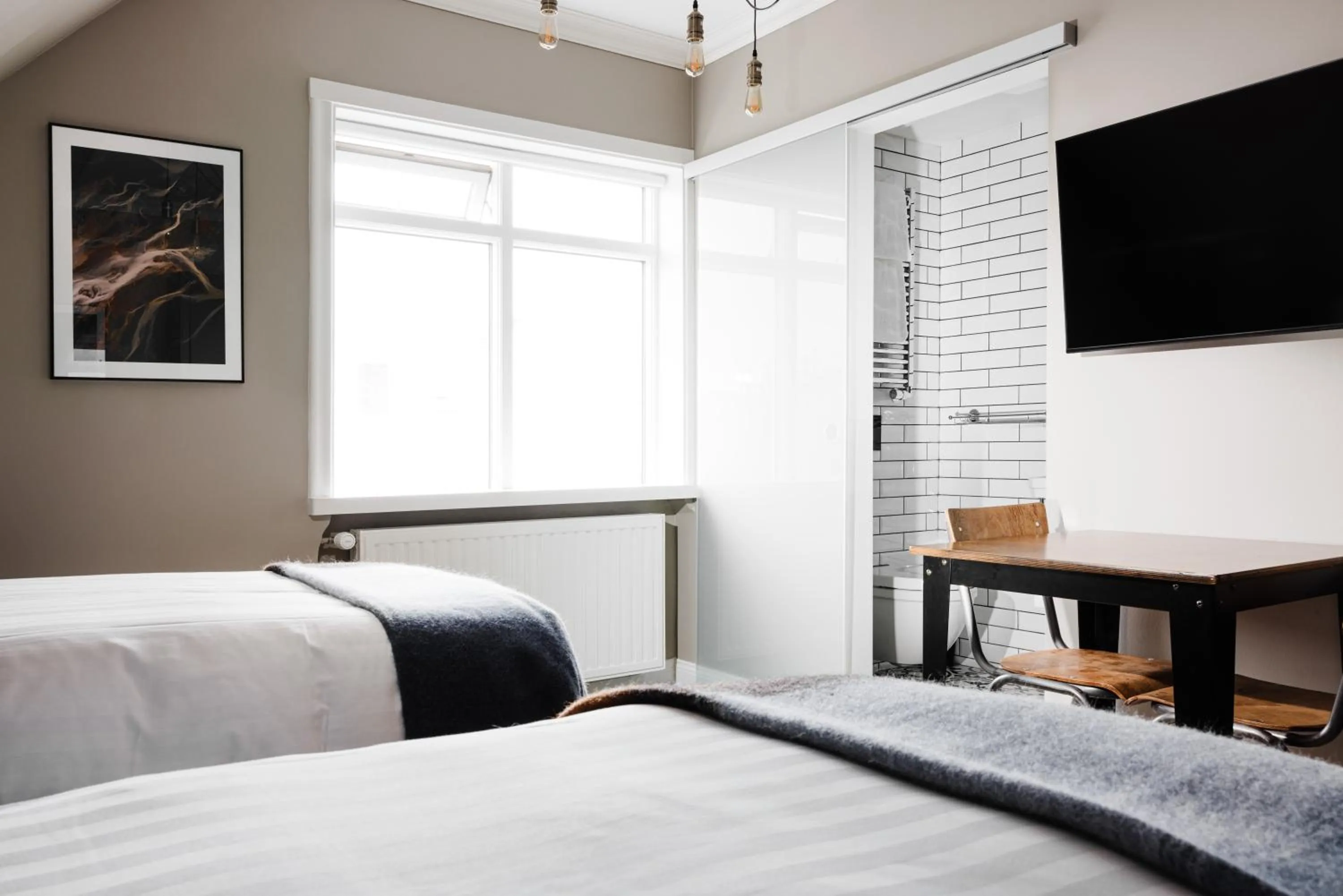 Bed in ODDSSON Downtown Hotel