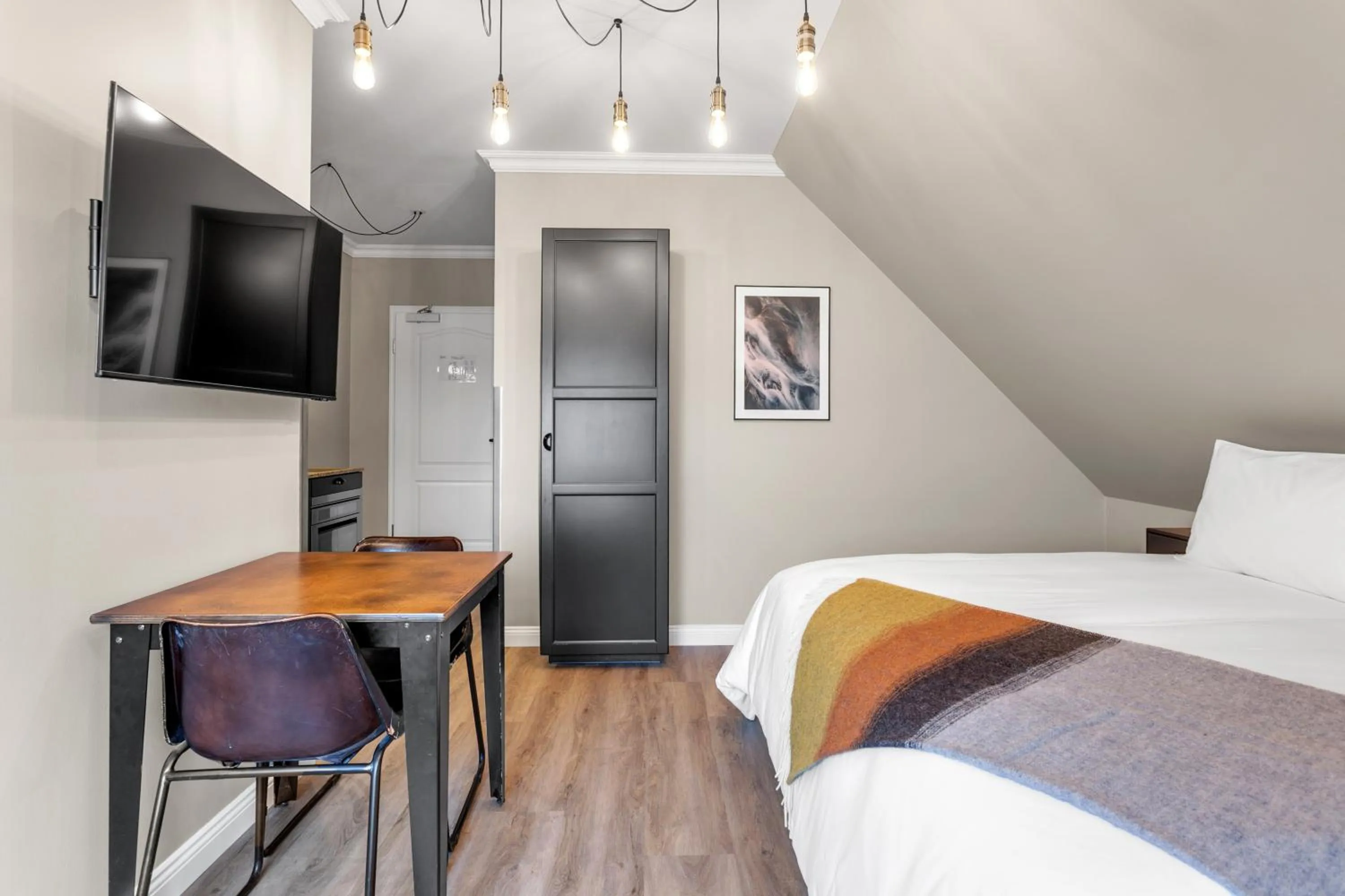 Bed in ODDSSON Downtown Hotel