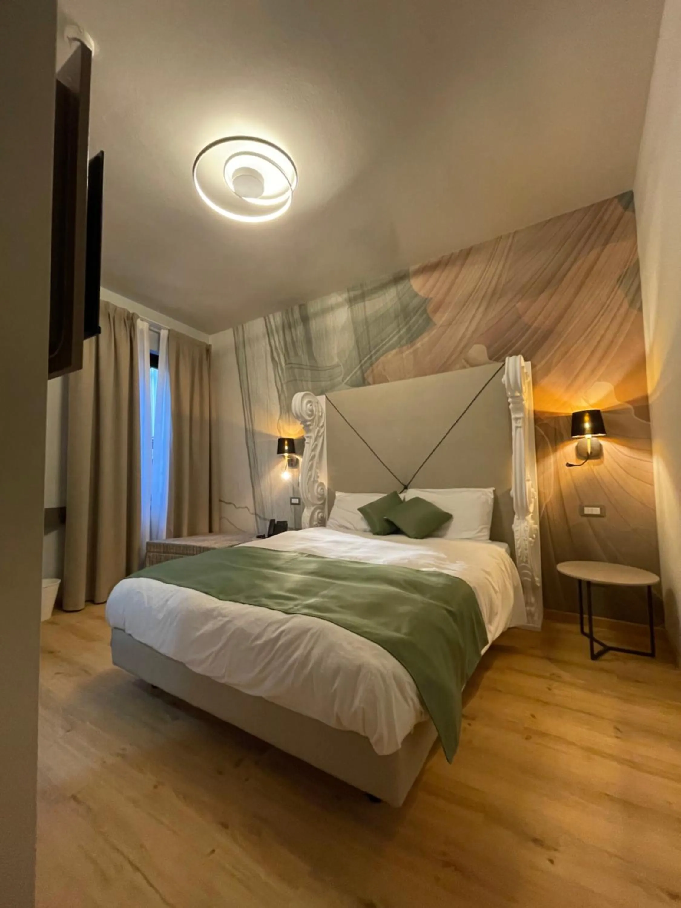 Bed in Hotel Central Giacomini