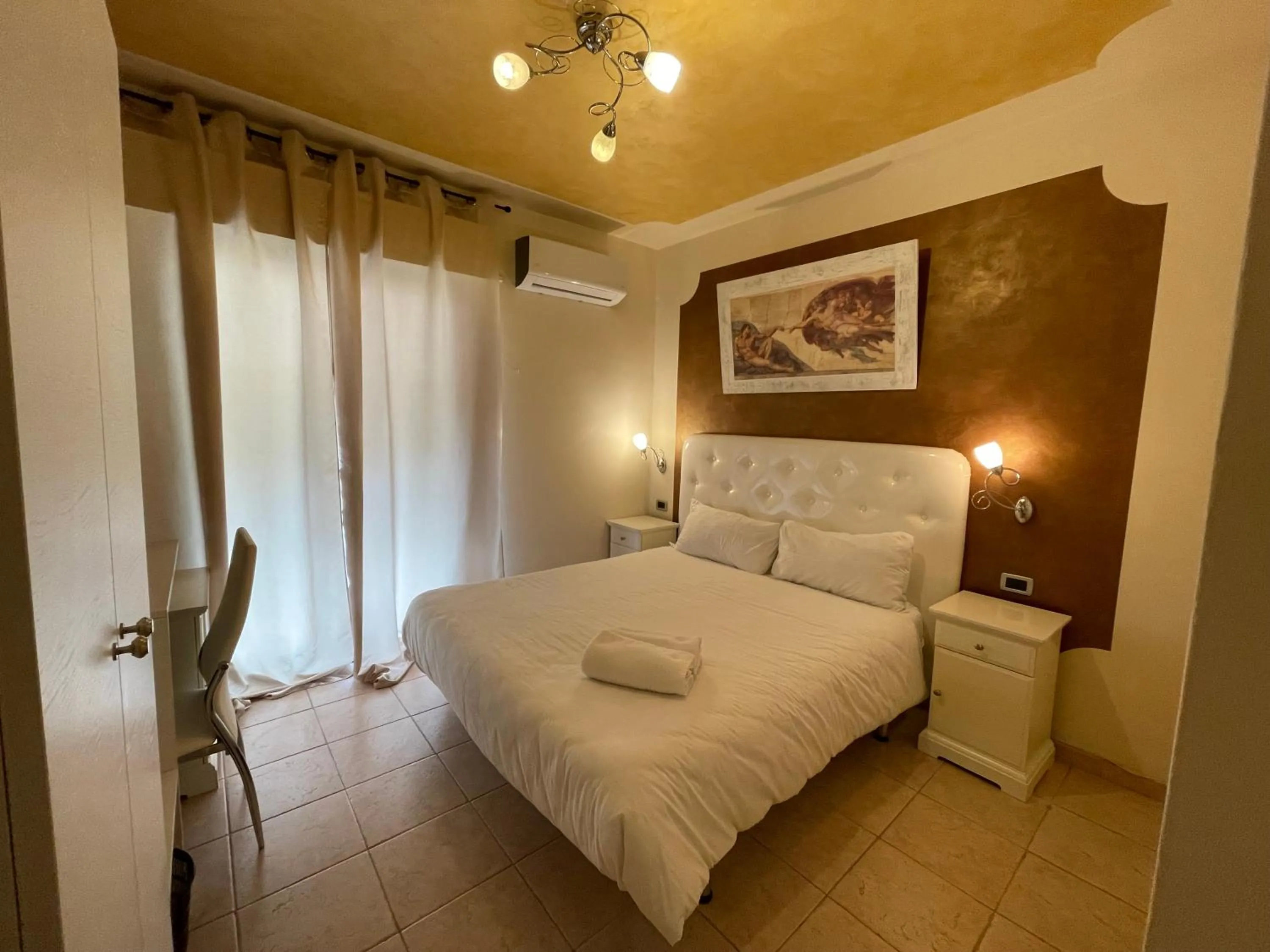 Bed in Hotel Central Giacomini