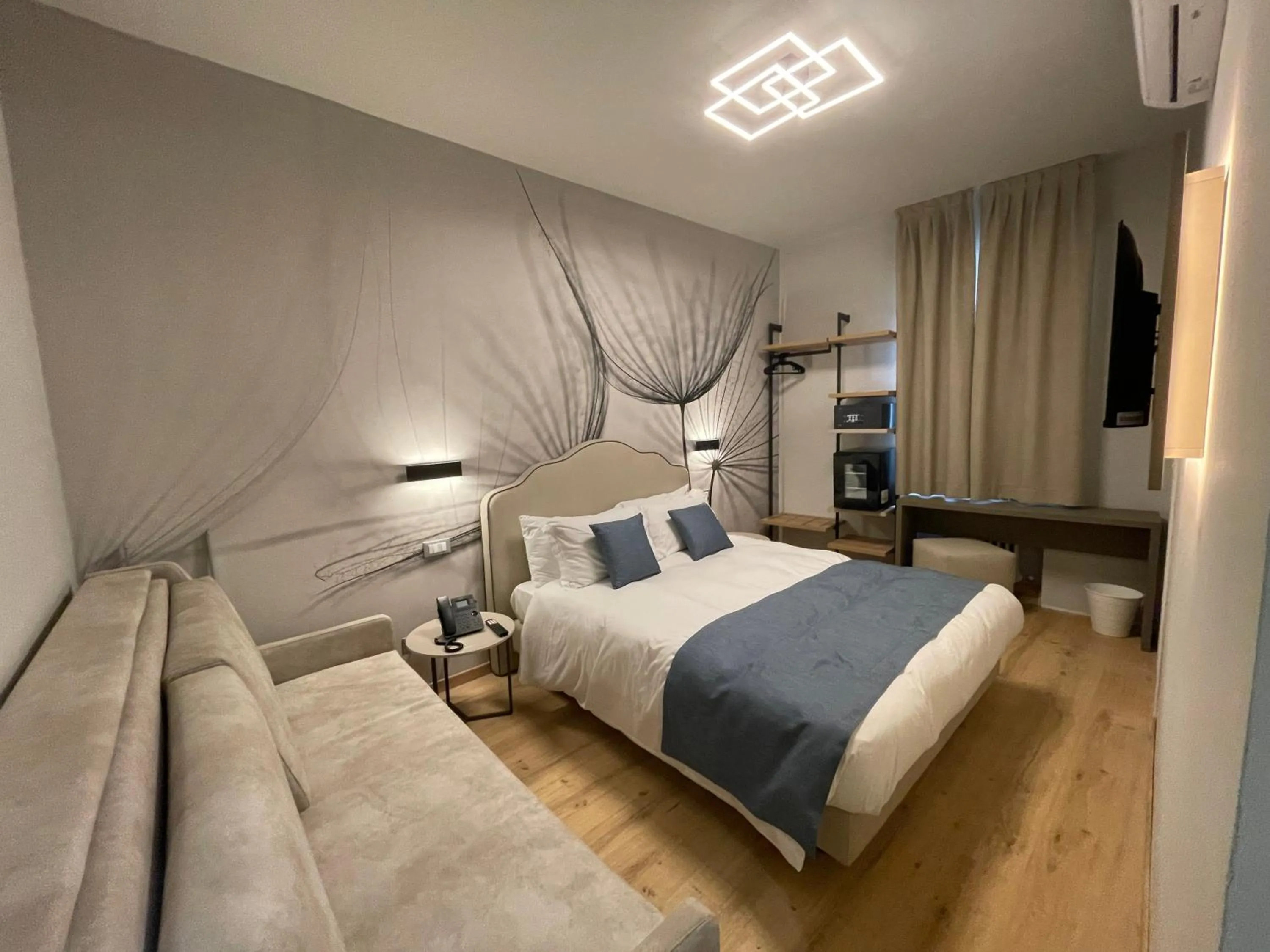 Bed in Hotel Central Giacomini