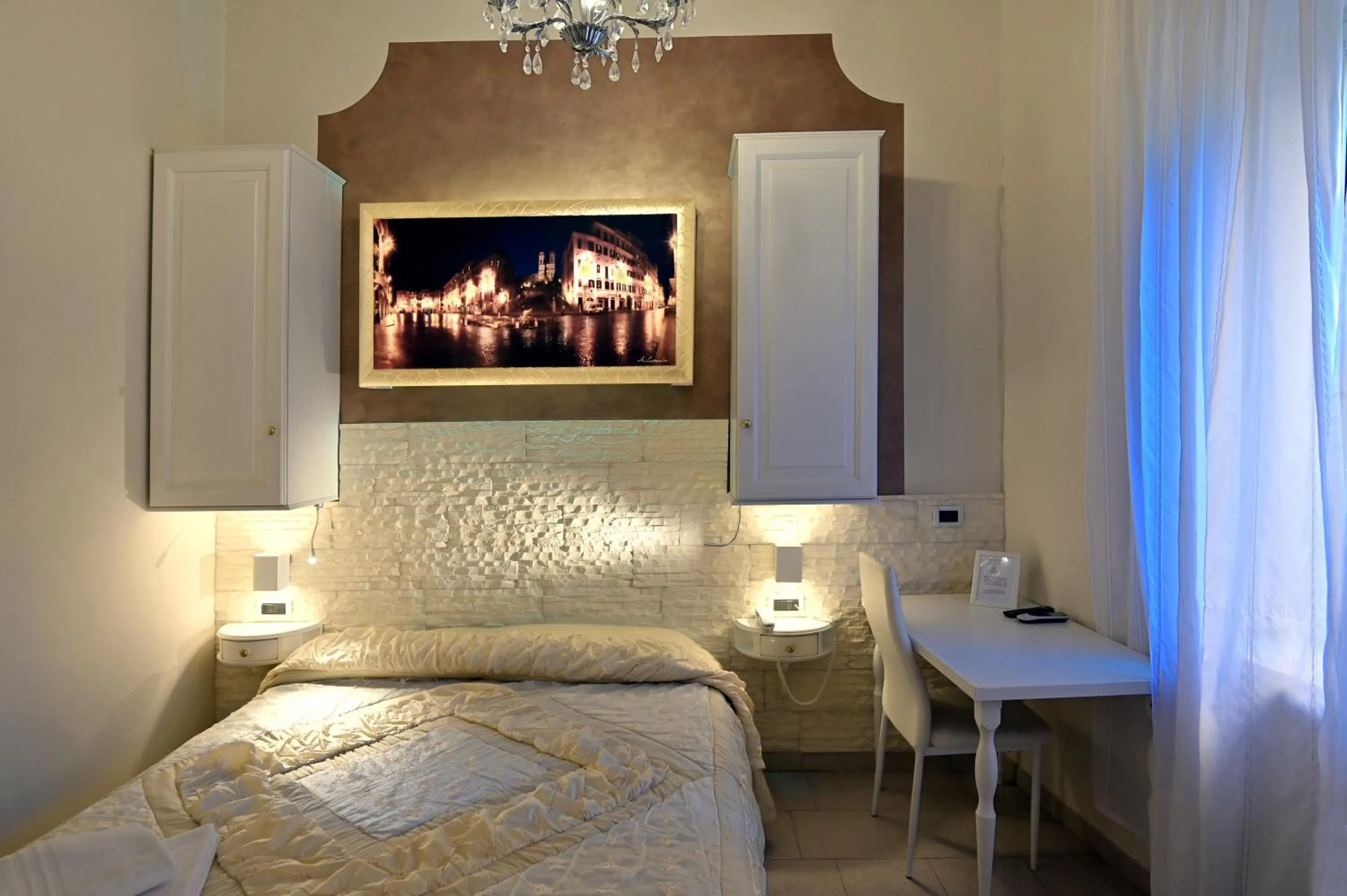 Bed in Hotel Central Giacomini