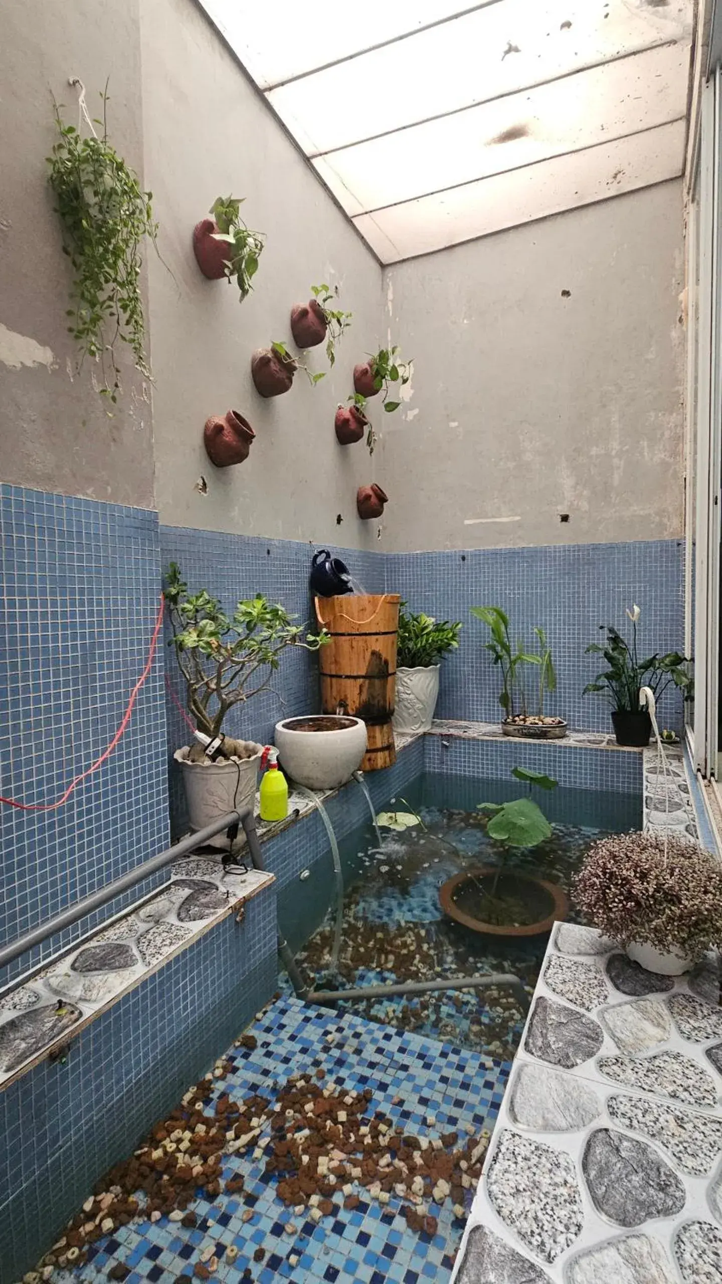 Pool view in Hoa Hồng Hotel Ho Chi Minh City Pool view in Hoa Hồng Hotel Ho Chi Minh City