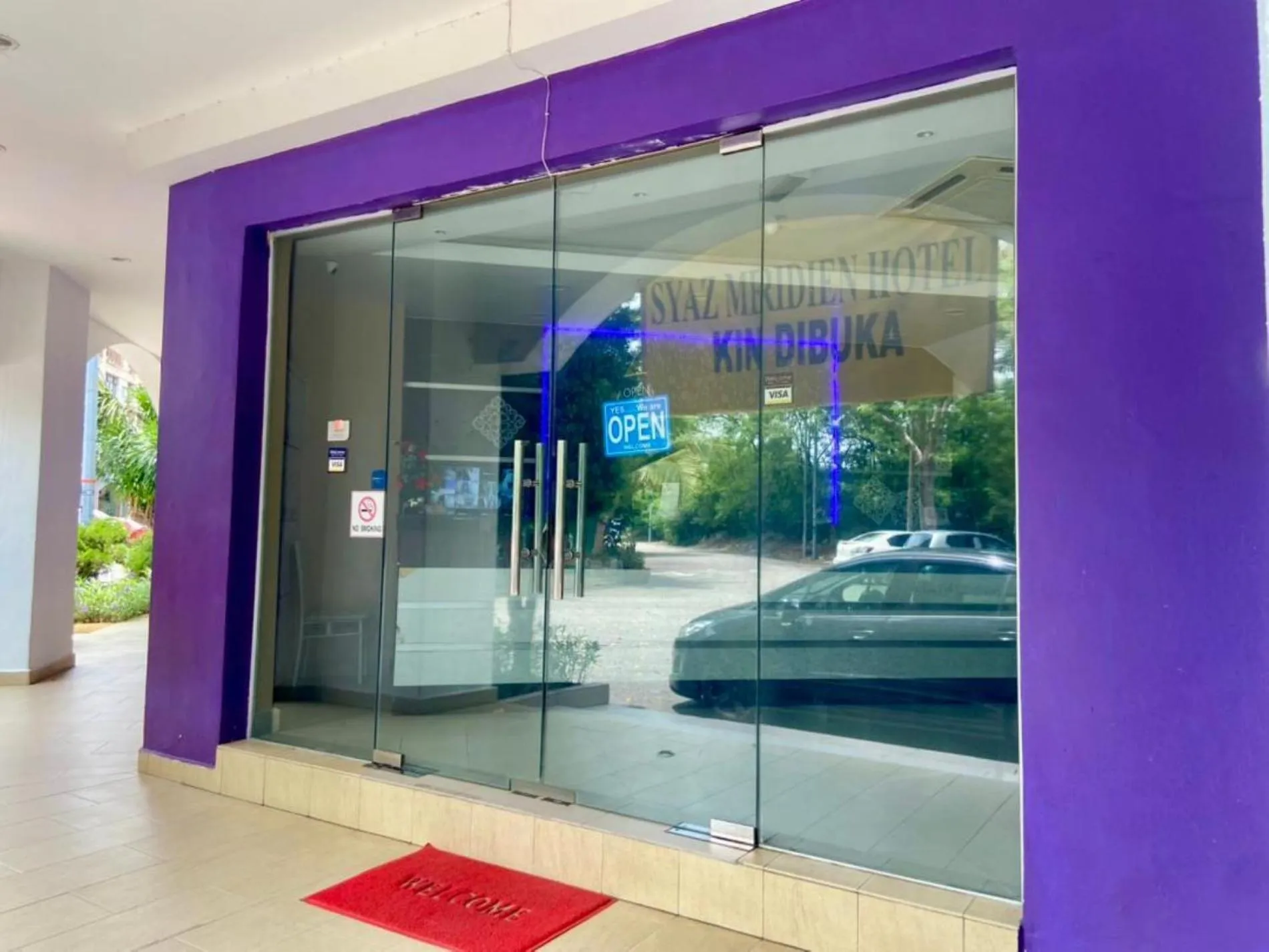 Facade/entrance in Syaz Meridien Hotel