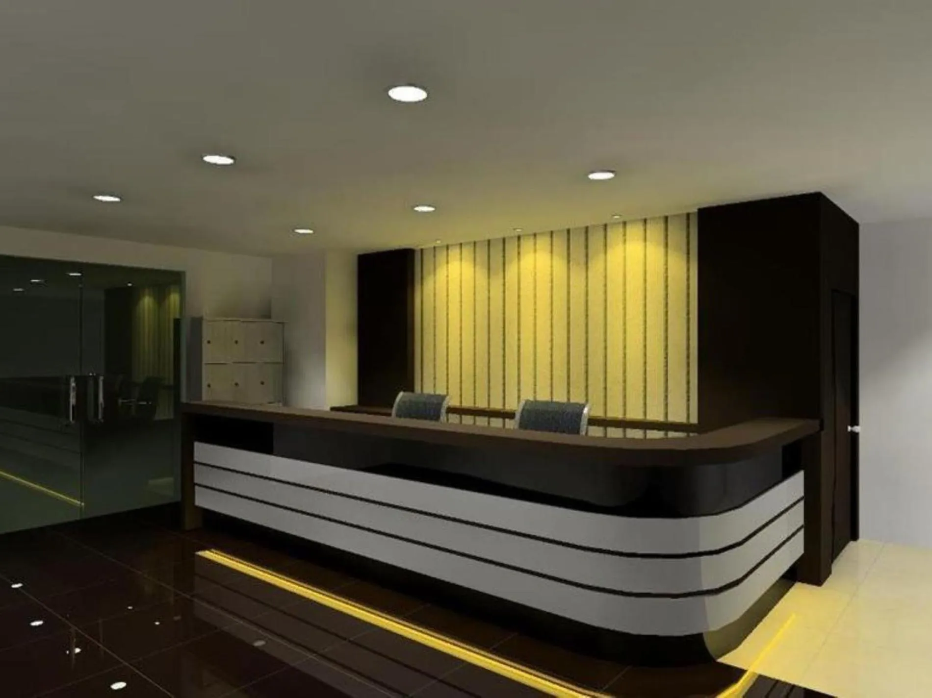 Lobby or reception in Syaz Meridien Hotel