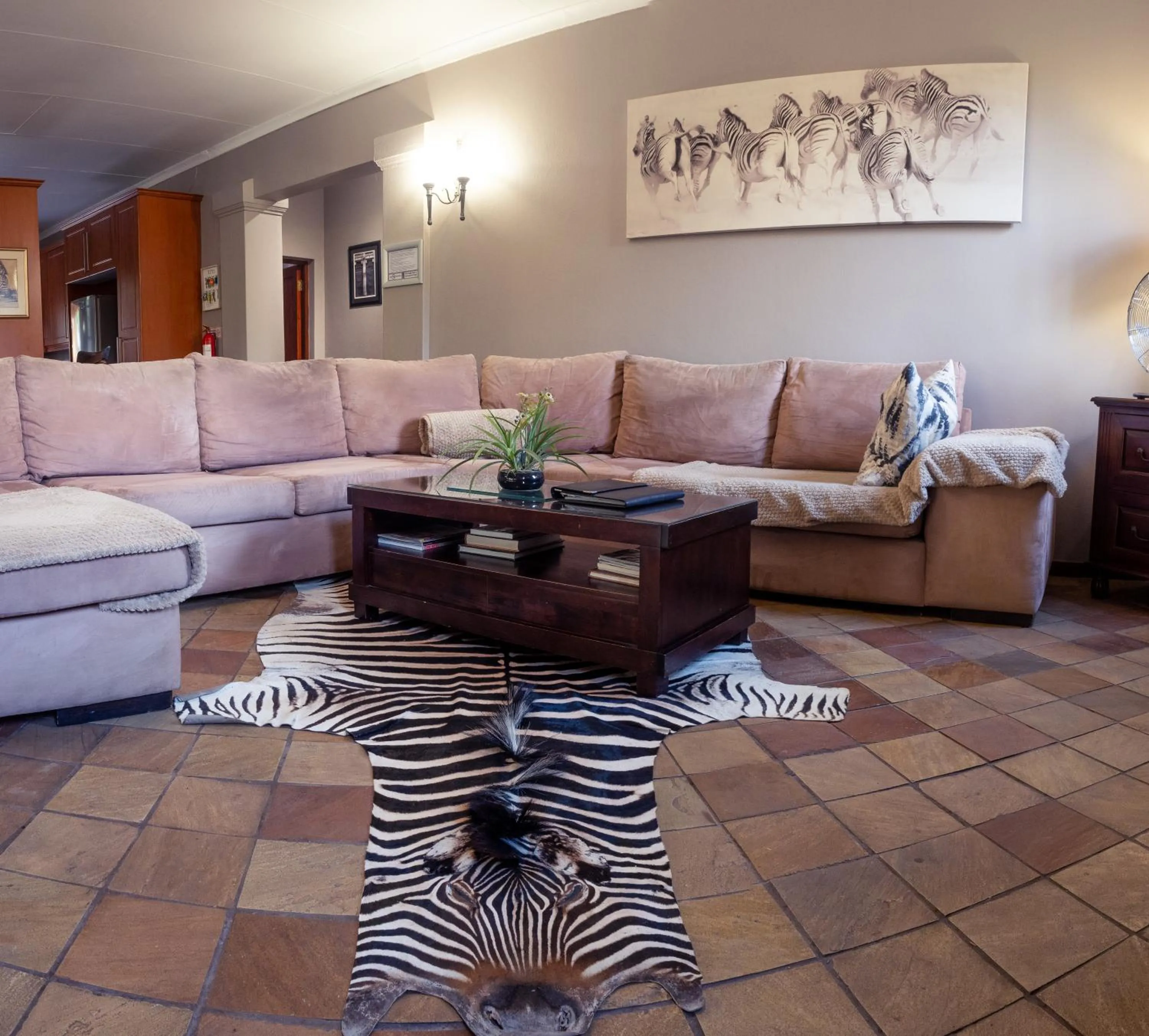 Seating area in Tuareg Guest House