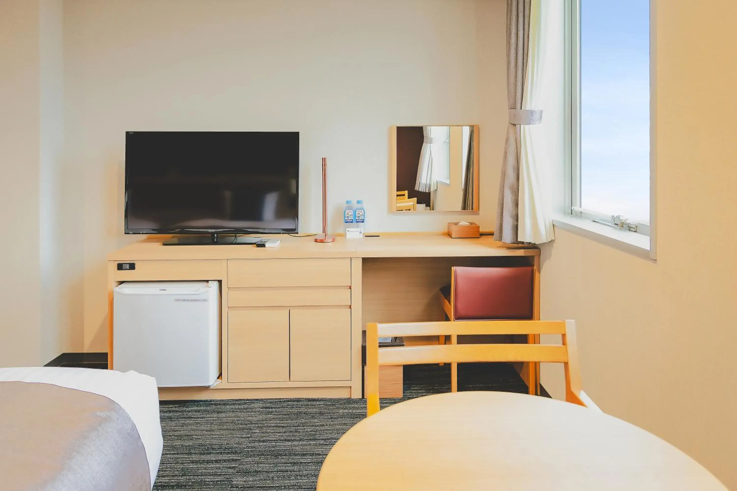 TV and multimedia, Bed in AIRAIKUHOTEL kagoshima TV and multimedia, Bed in AIRAIKUHOTEL kagoshima