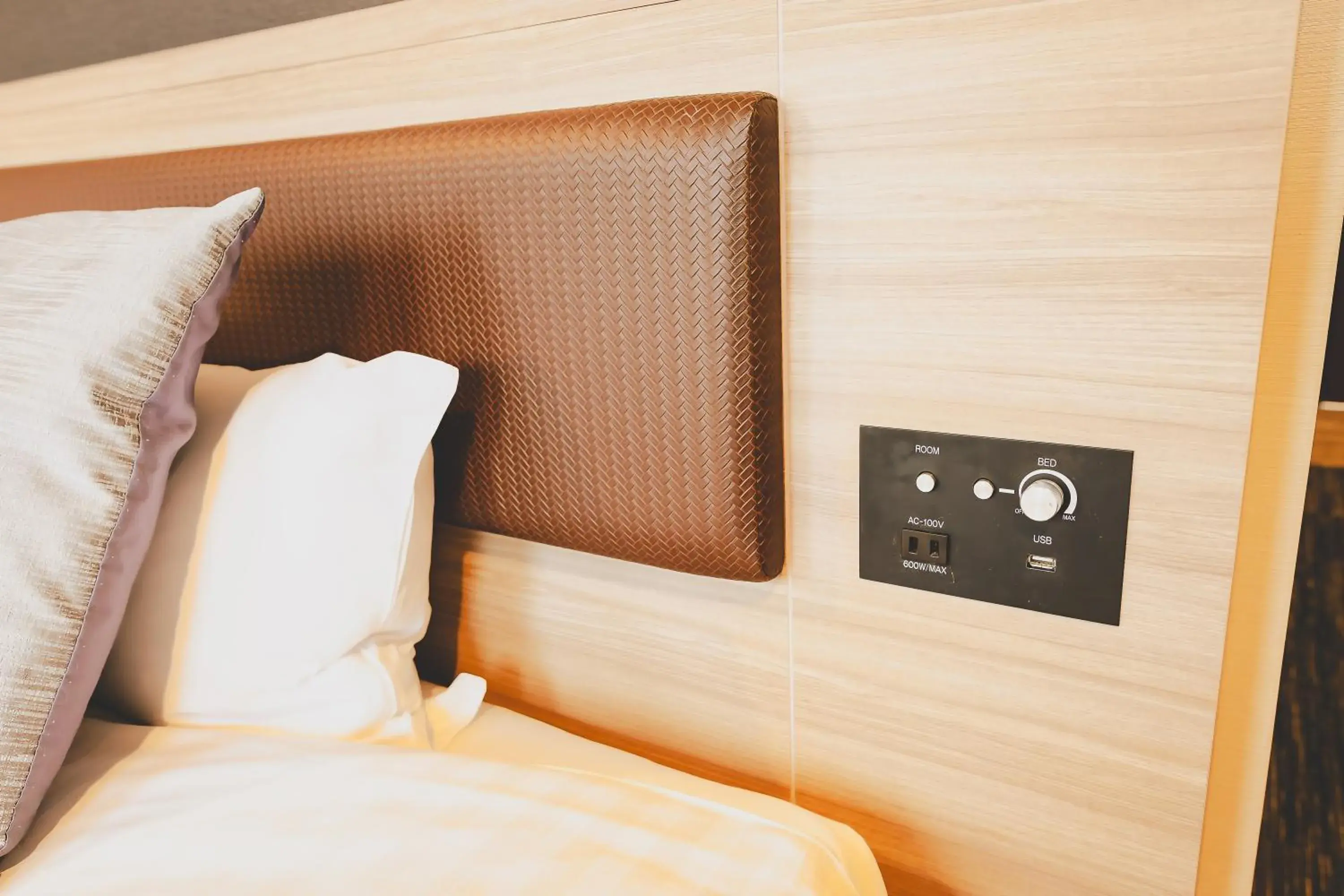 Bed in AIRAIKUHOTEL kagoshima Bed in AIRAIKUHOTEL kagoshima