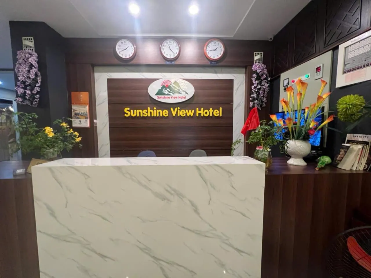 Lobby or reception in Sunshine View Sapa Hotel